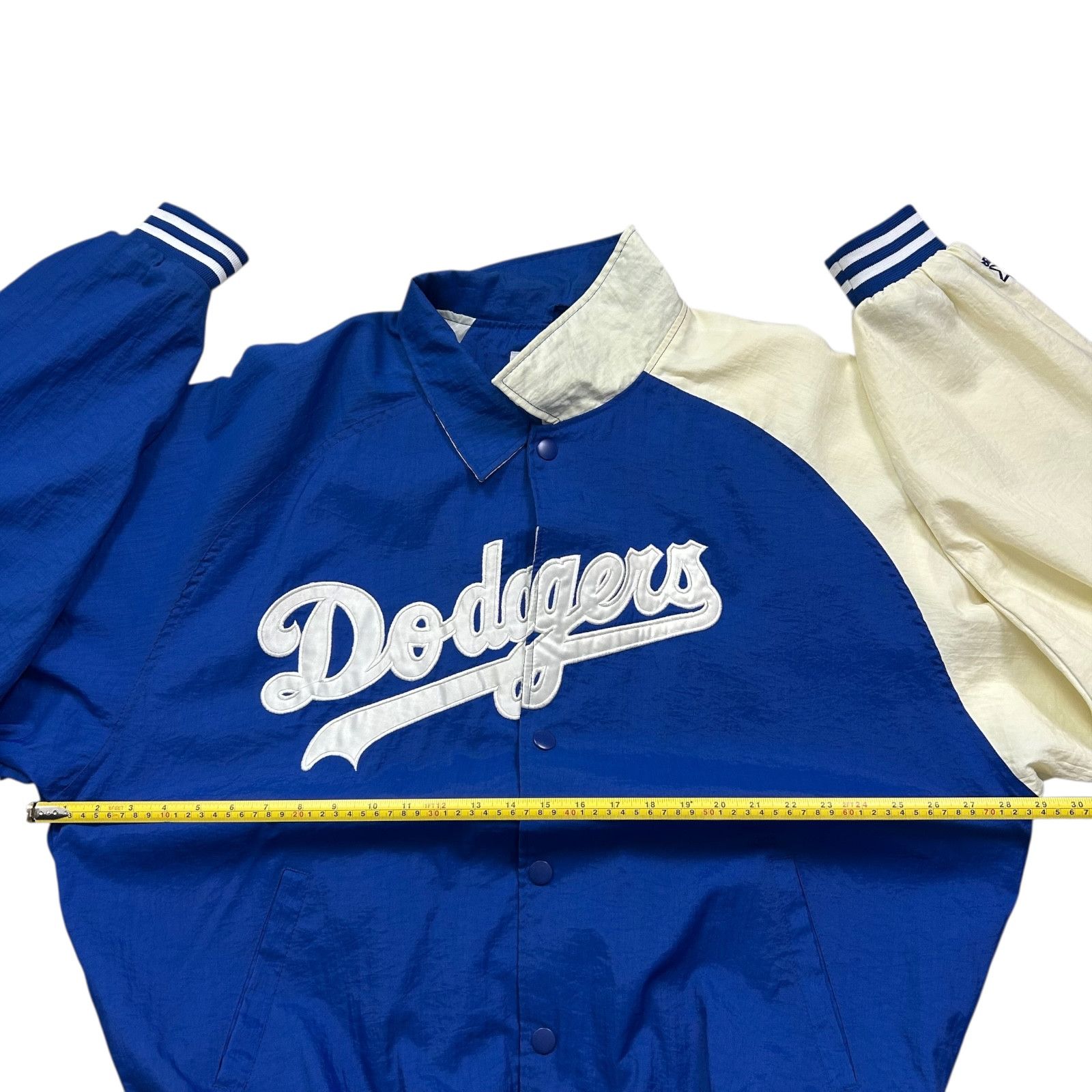 MLB VTG 90s LOS ANGELES DODGERS STARTER NYLON JACKET SLEEVE LOGO Size US XL / EU 56 / 4 - 10 Thumbnail