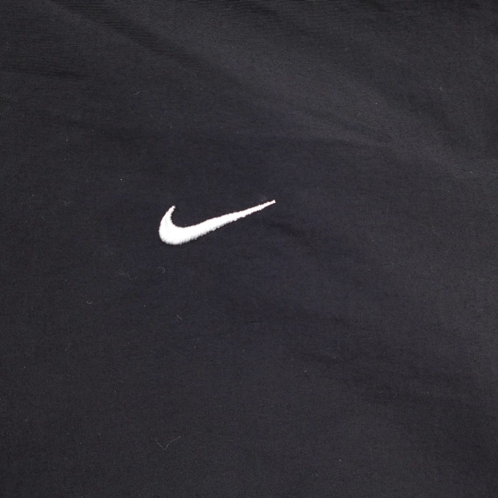Nike Nike Jacket Women Medium Black Hooded Windbreaker Oversized Zip Up Track Coat Size M / US 6-8 / IT 42-44 - 3 Thumbnail