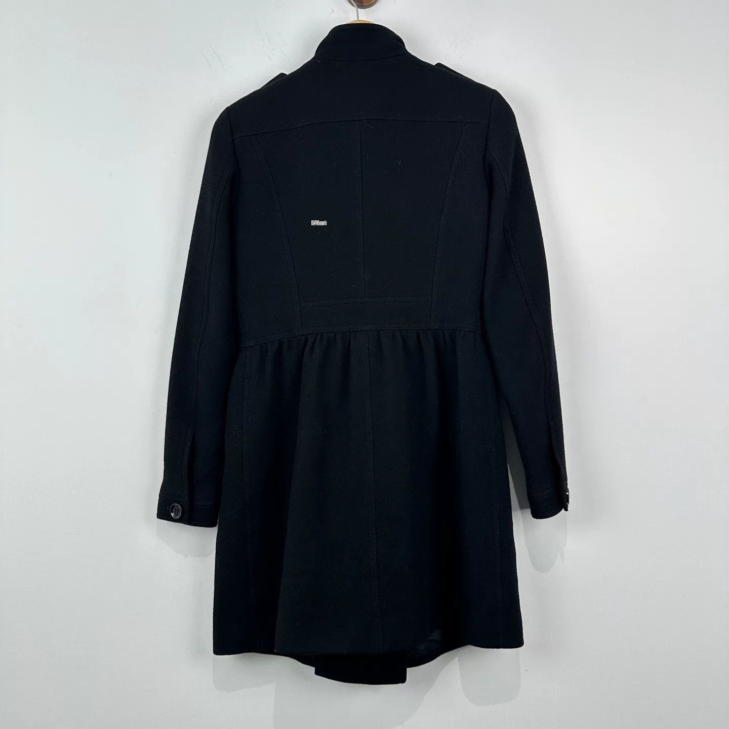 Burberry Burberry Wool Coat Size US XXS / EU 40 - 2 Thumbnail