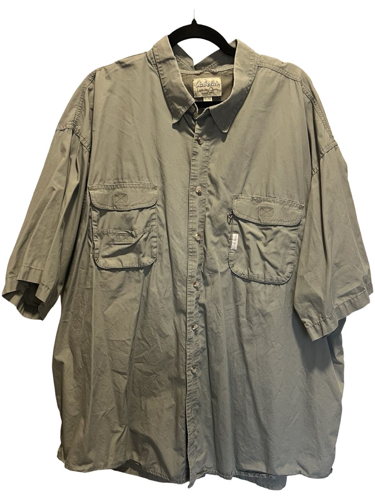 Cabelas Cabela’s Fishing Shirt Gray 3XL Tall Size US XXL / EU 58 / 5 - 1 Thumbnail
