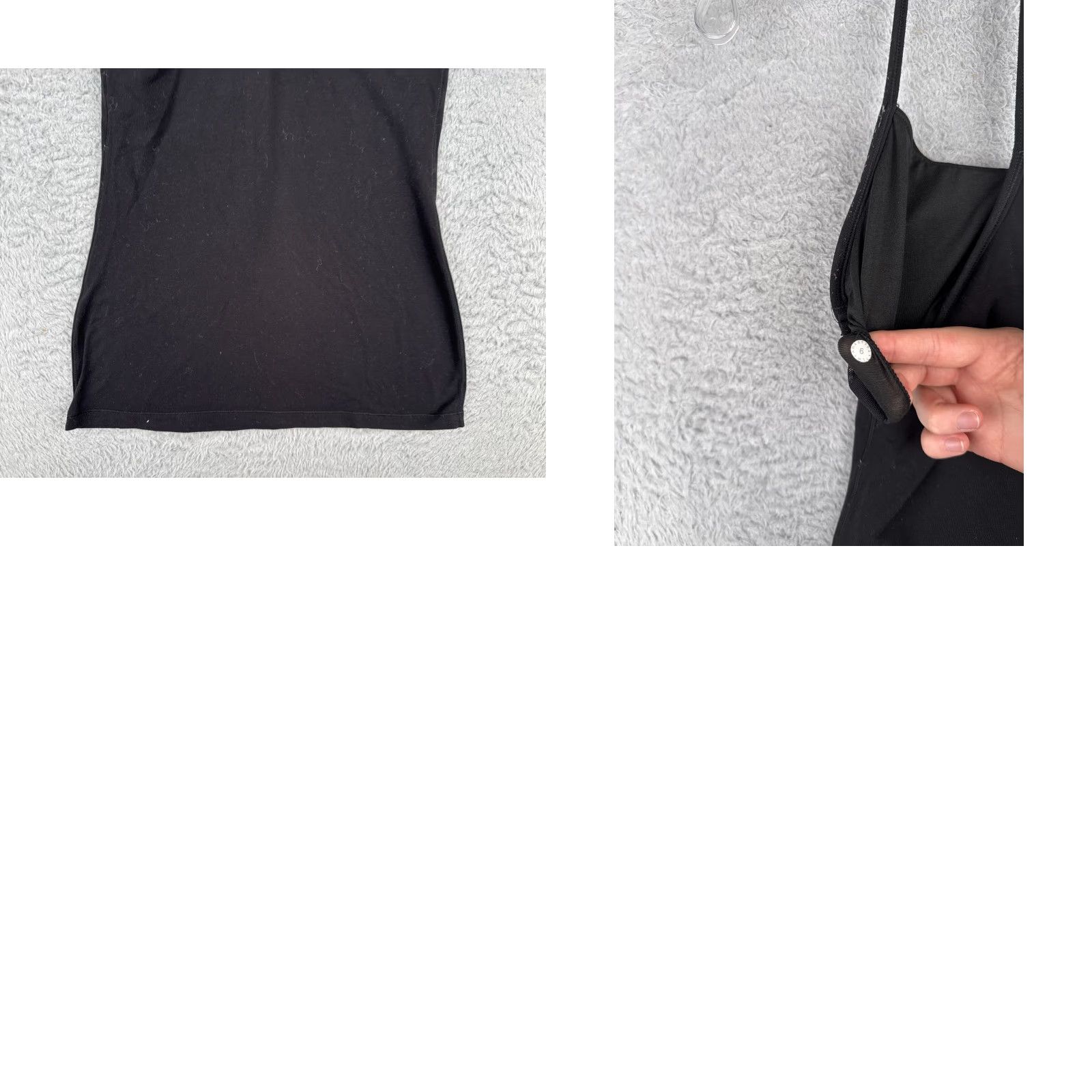 Lululemon Lululemon Shirt Women Tank Black Power Pose Racerback Built-In Bra 6 Sleeveless Sports Casual Workout T-Shirt Size M / US 6-8 / IT 42-44 - 9 Thumbnail