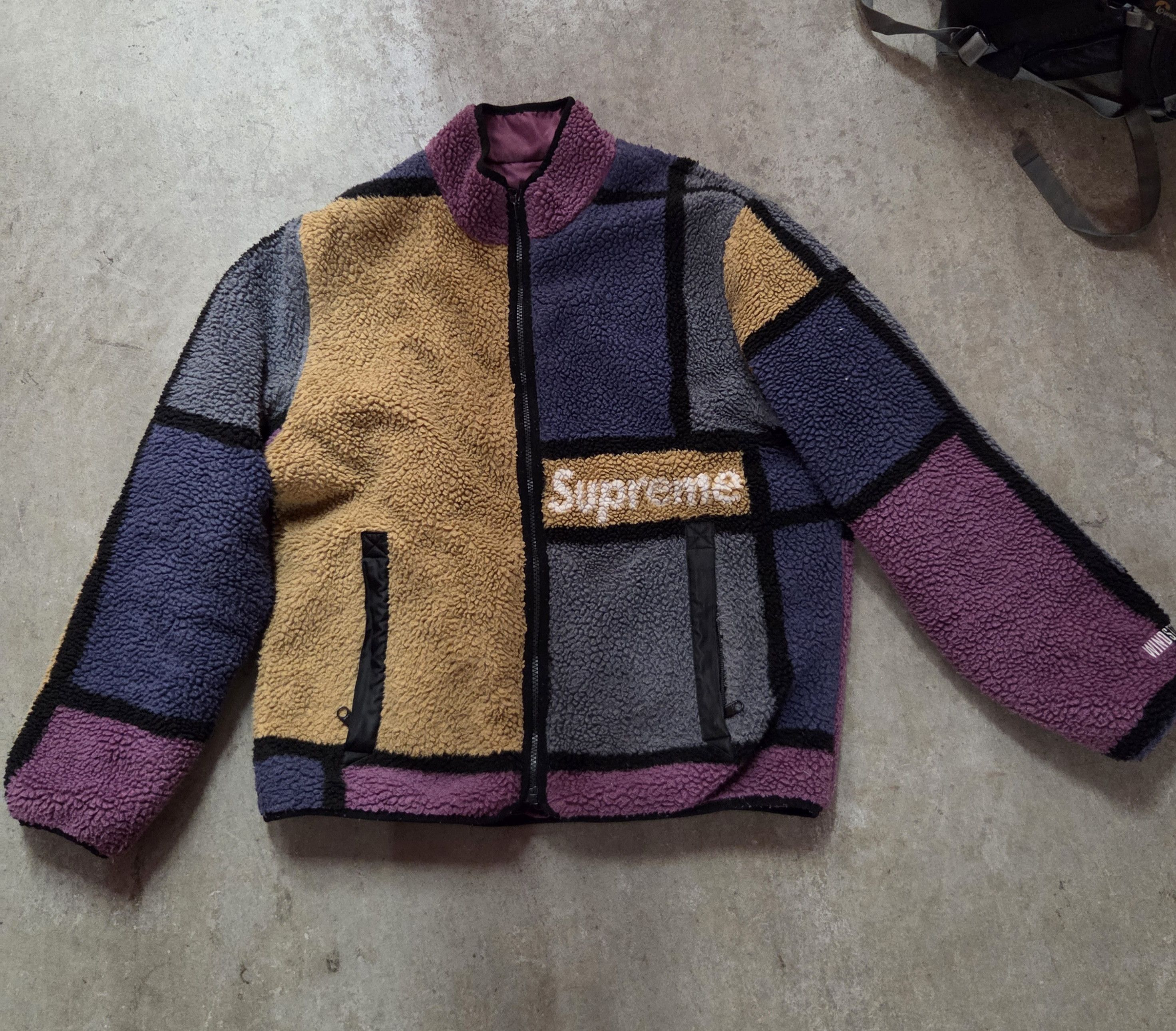 Supreme Supreme Velvet Cow Print Chore Coat | Grailed