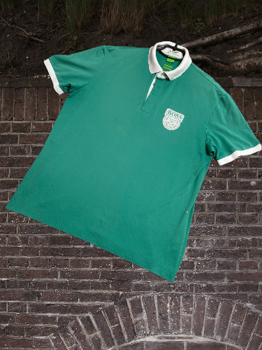 Hugo Boss × Vintage Hugo Boss Golf Polo Shirt mens size XL Size US XL / EU 56 / 4 - 1 Thumbnail