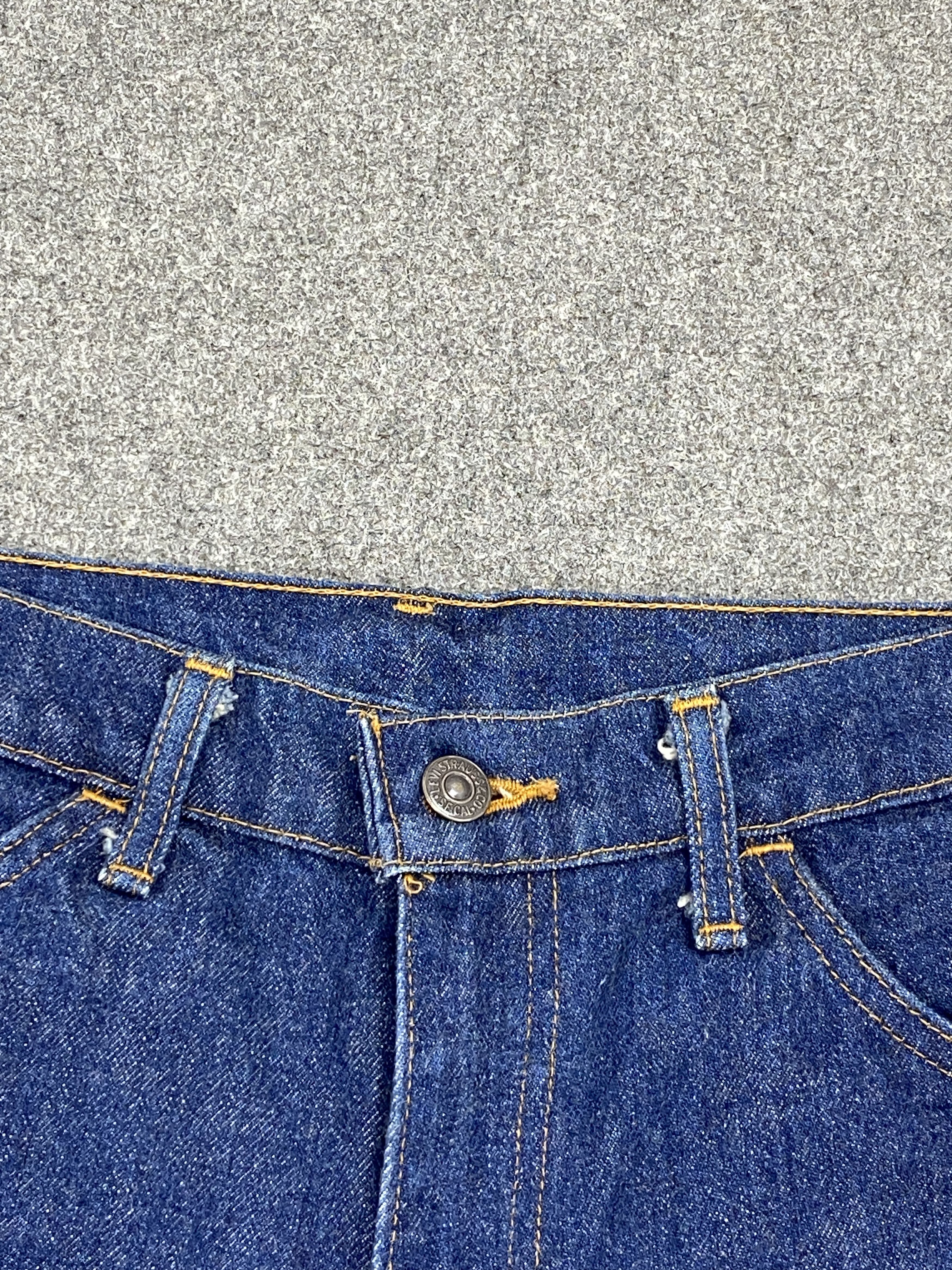 Levi's Vintage 90s Levis 646 Orange Tab Bootcut Blue Denim Size US 26 / EU 42 - 8 Thumbnail