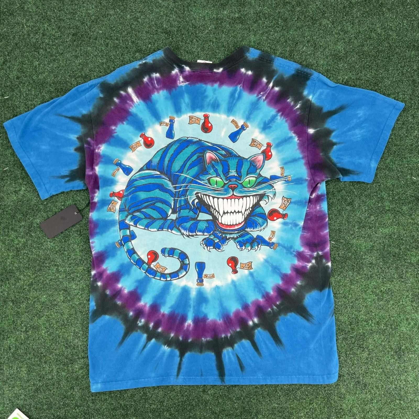 Liquid Blue Liquid Blue Alice In Wonderland Tie-Dye T-Shirt Large Size US L / EU 52-54 / 3 - 7 Thumbnail