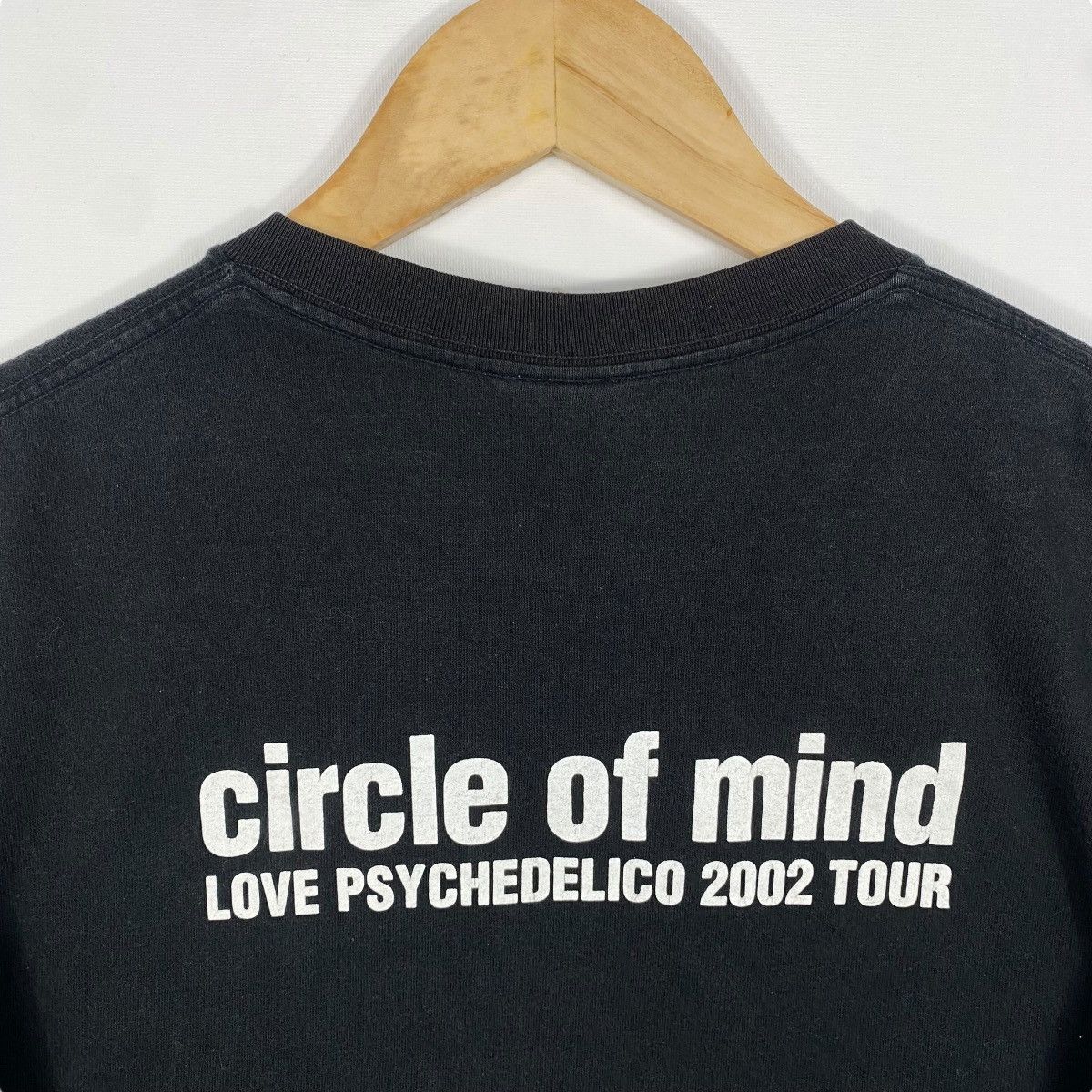 Band Tees × Levi's LEVIS x LOVE PSYCHEDELICO Circle Of Mind 2002 Tour Tee Shirt Size US M / EU 48-50 / 2 - 6 Thumbnail