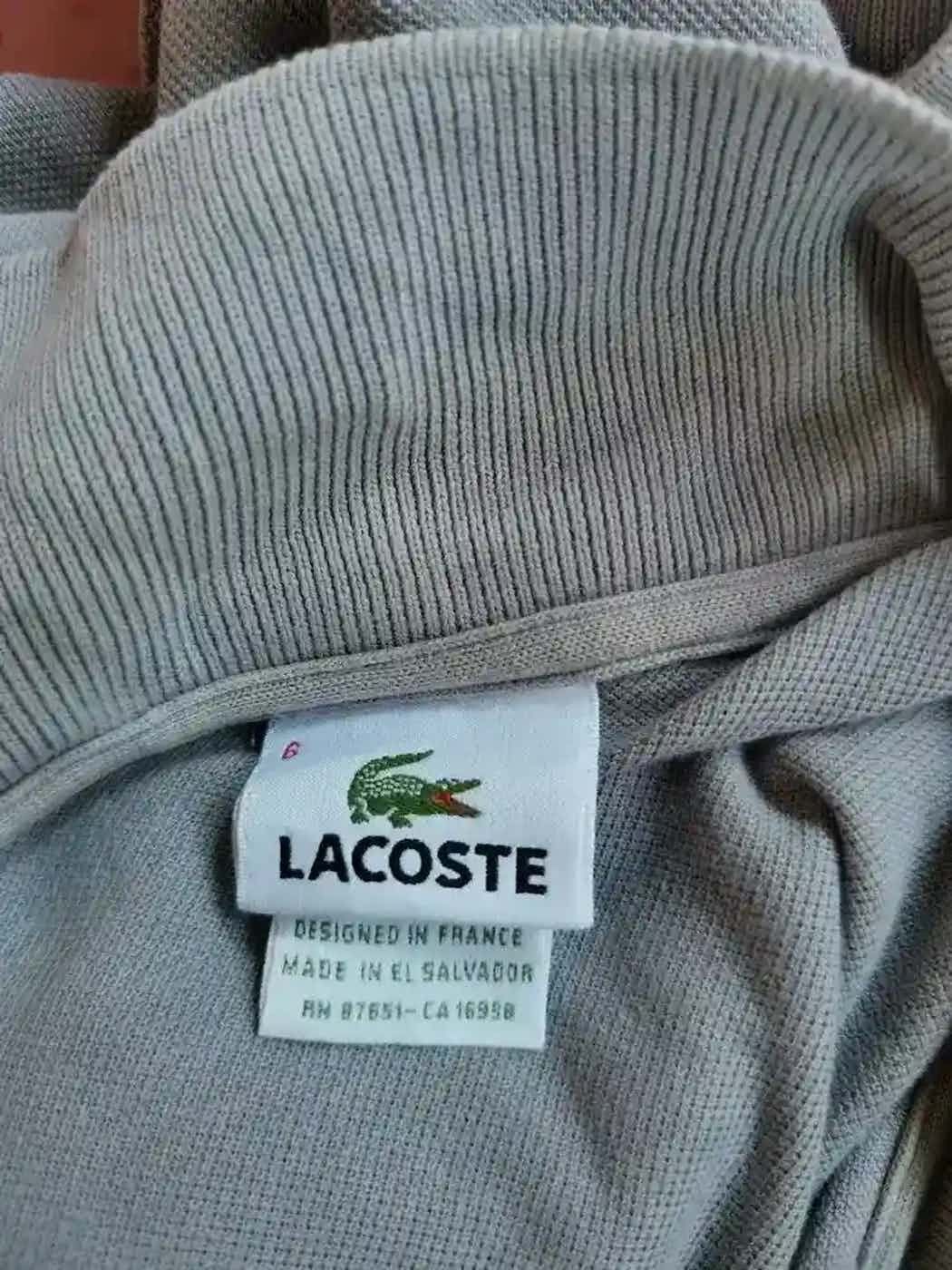 Lacoste Vintage Lacoste T-shirt Size US XL / EU 56 / 4 - 5 Thumbnail