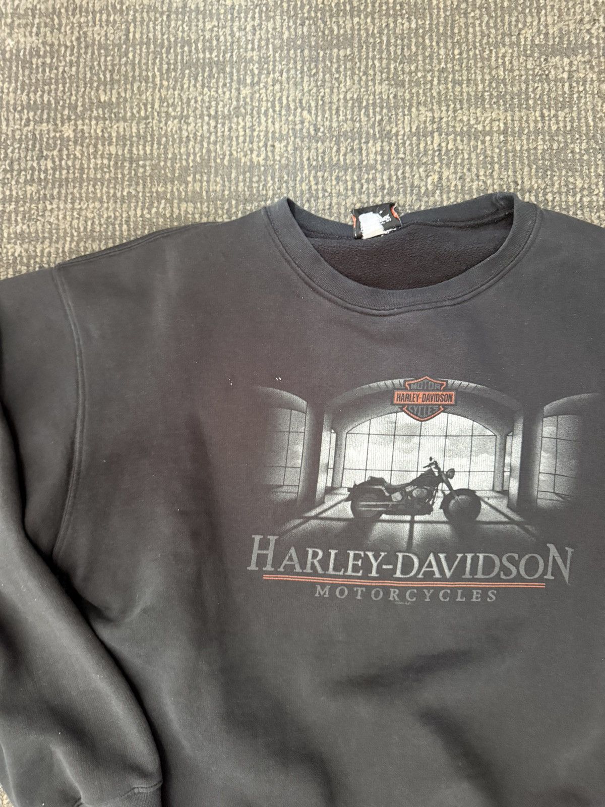 Harley Davidson Harley Davidson Vintage Crewneck Size US L / EU 52-54 / 3 - 2 Thumbnail