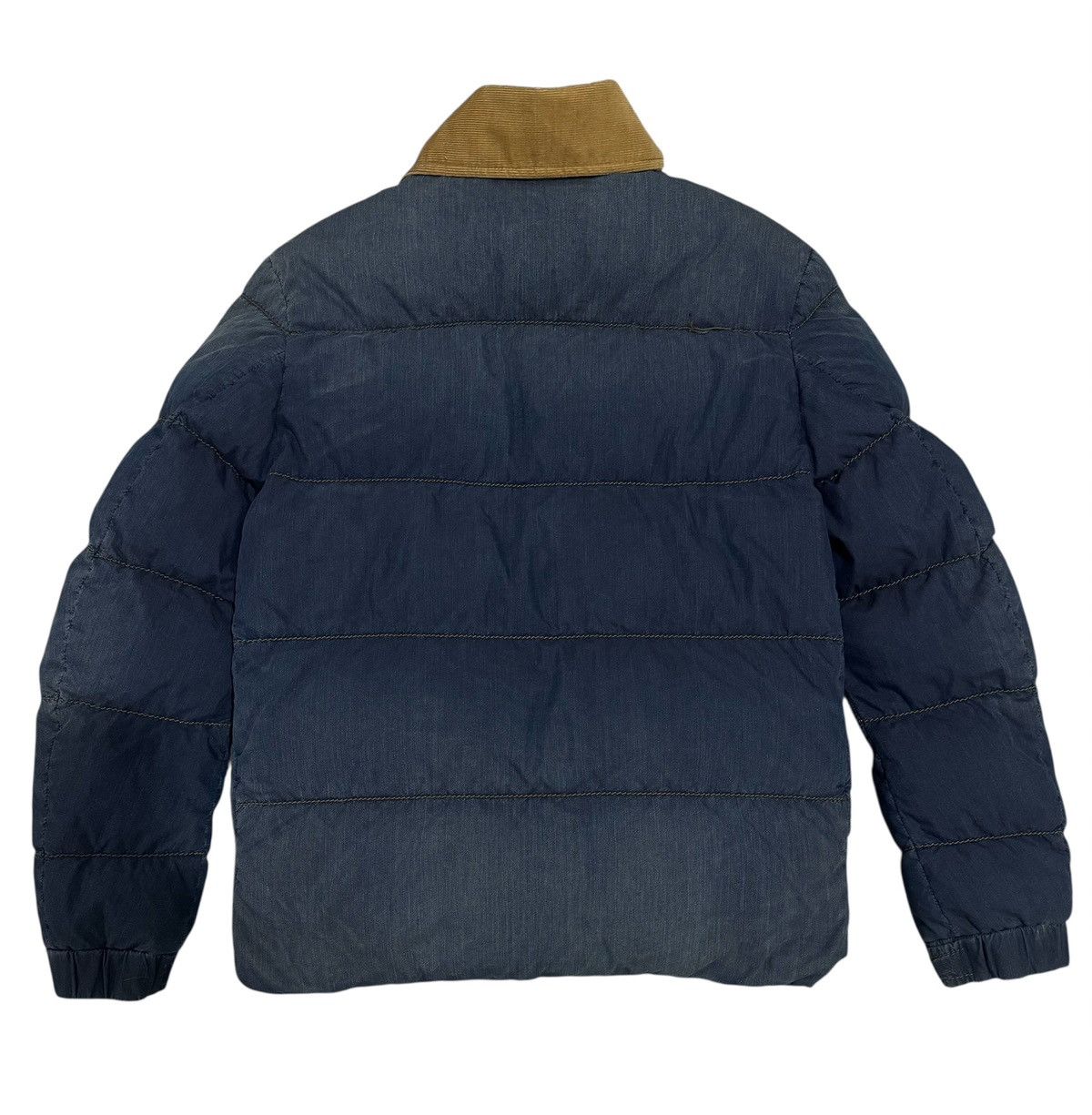 Moncler × Moncler Grenoble Moncler Grenoble Apres-Ski Puffer Corduroy Jacket Denim Blue Size US S / EU 44-46 / 1 - 2 Thumbnail