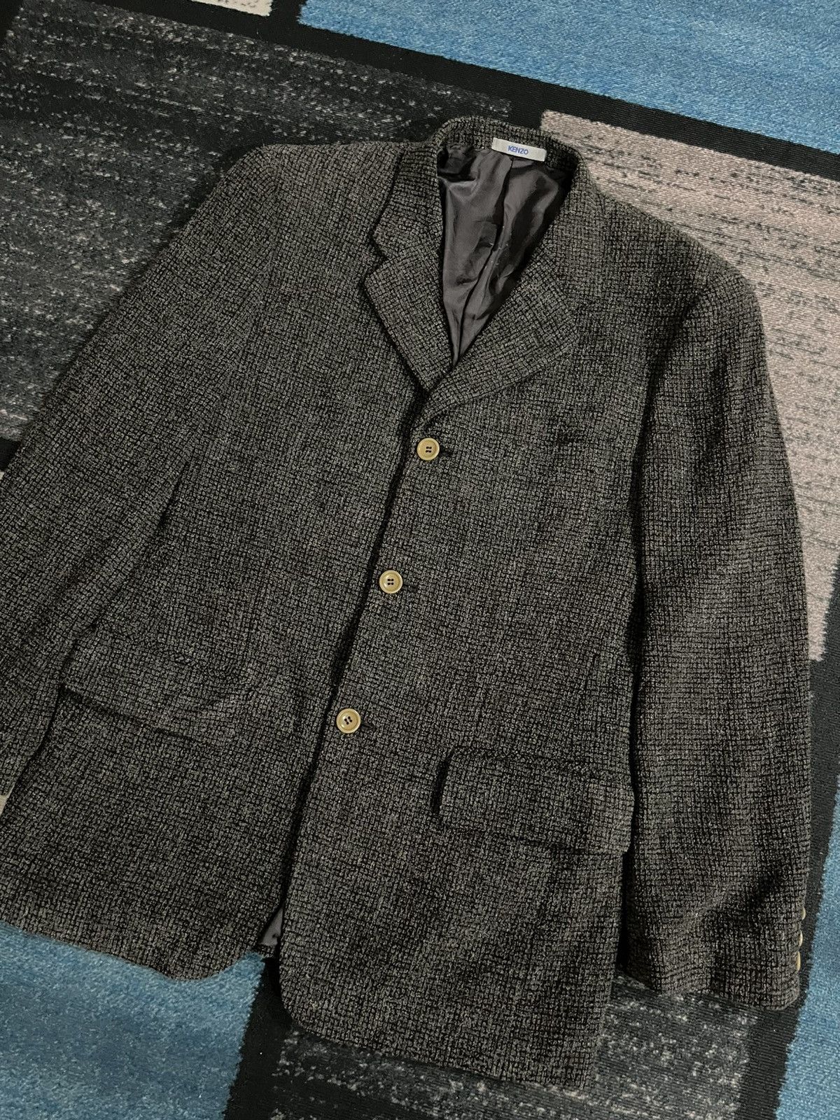 Kenzo Vintage Kenzo Homme Coat Blazer Size 42R - 3 Thumbnail