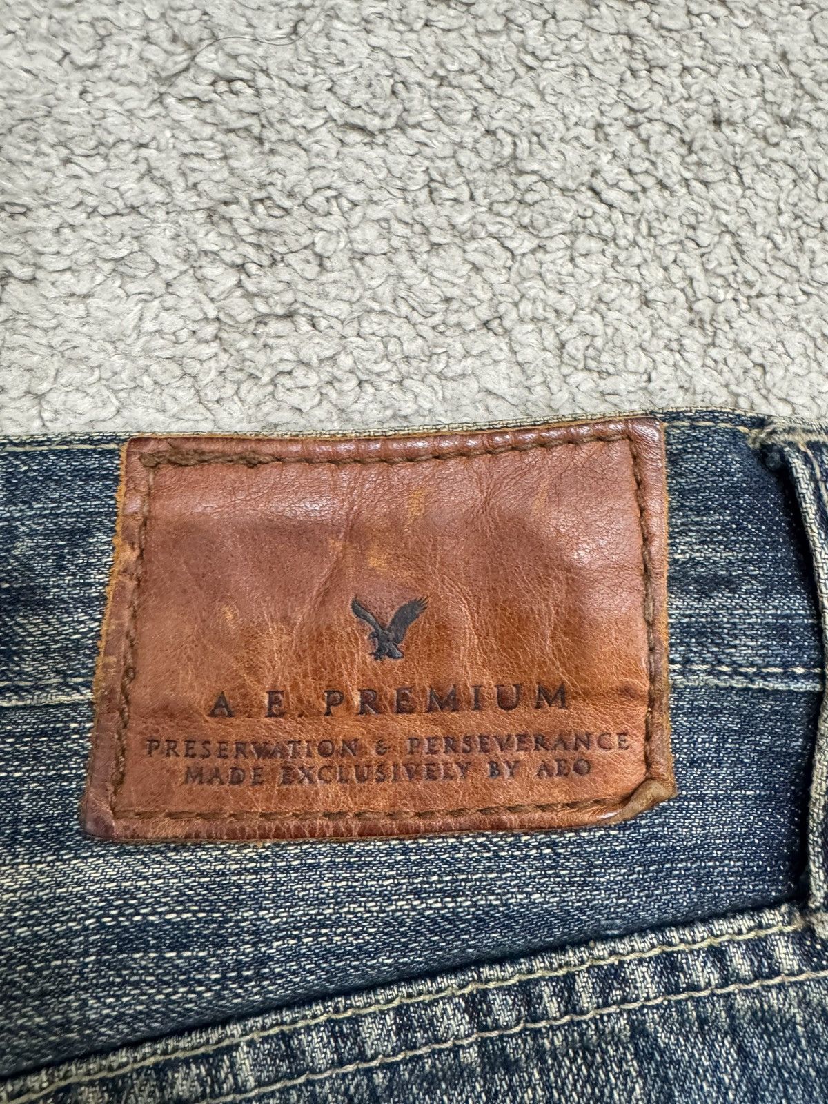 American Eagle Outfitters Rusty‼️ American Eagle Selvedge Denim (23-001) Size US 30 / EU 46 - 13 Thumbnail