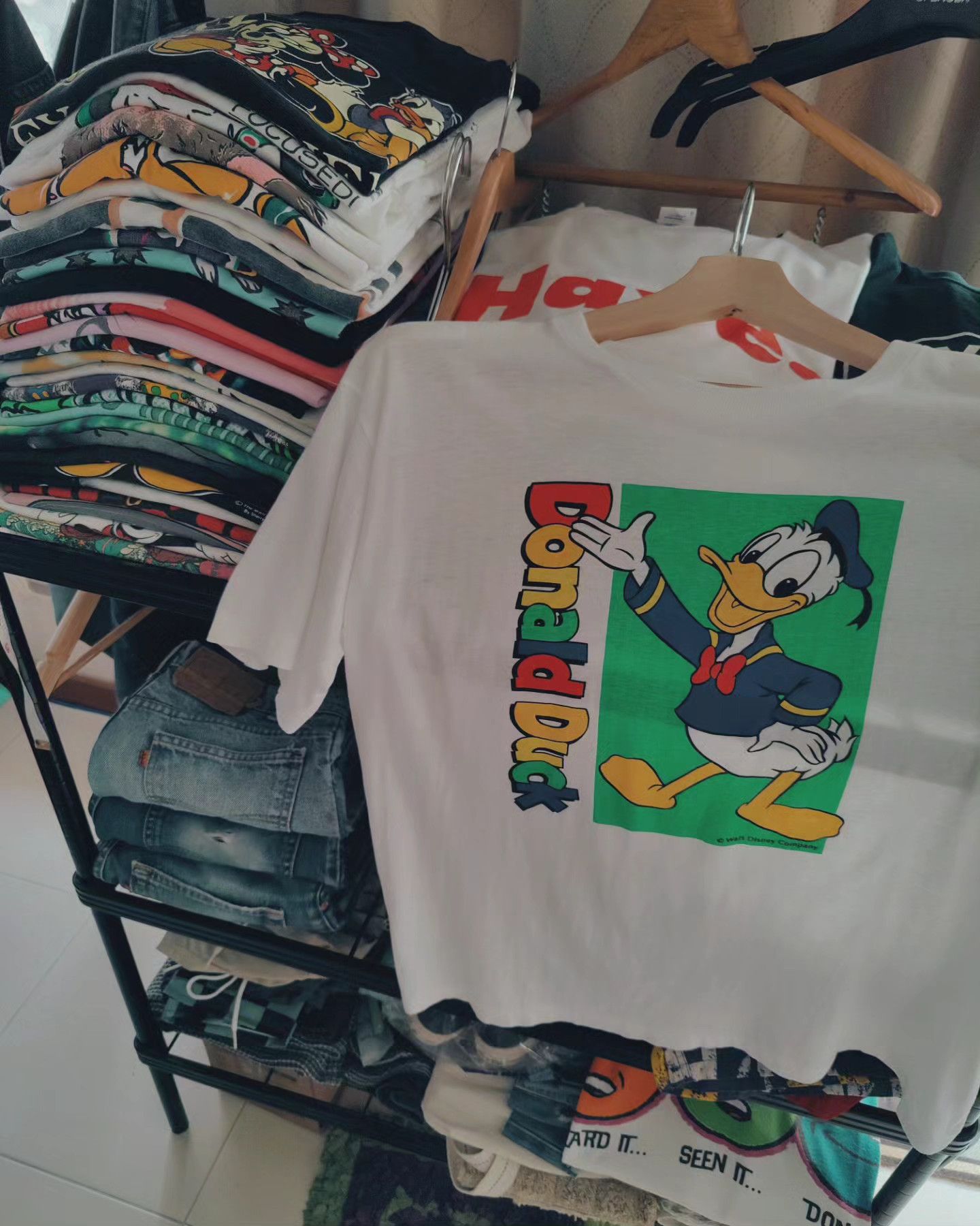 Disney × Vintage vintage 90s - Donald Duck Size US L / EU 52-54 / 3 - 7 Thumbnail