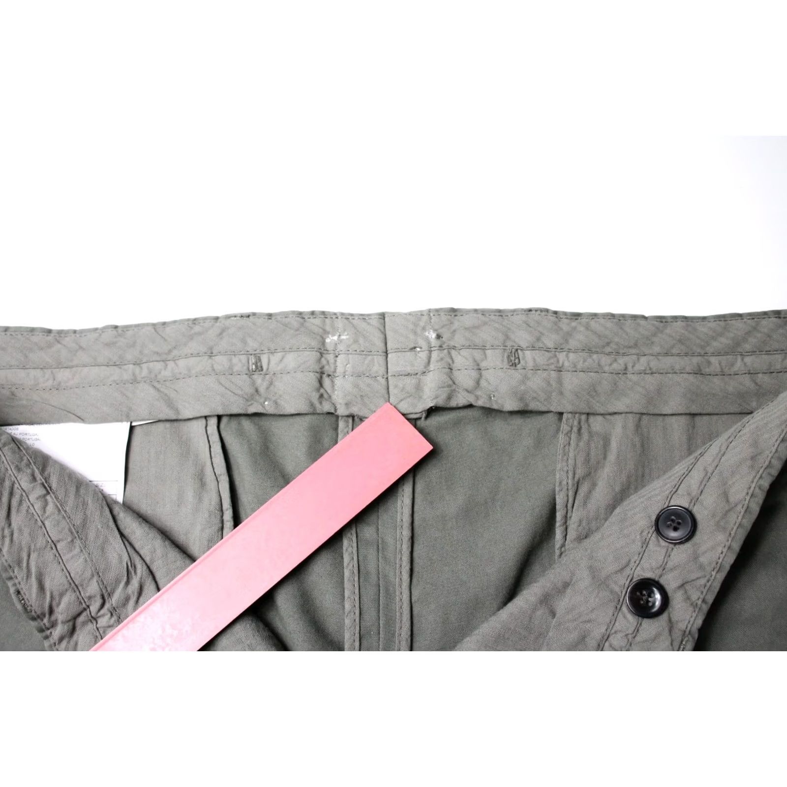 Suitsupply SUITSUPPLY Porto Novo Trousers Men UK 38 Stretch Chino Pockets Zip Fly Green 98% cotton 2% elastane Regular Mens Size US 38 / EU 54 - 7 Thumbnail