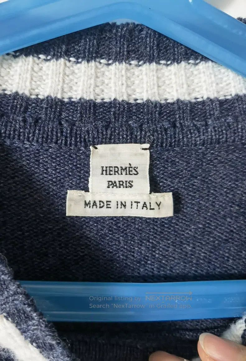 Hermes Hermes Cashmere knit sweater Size XXS / US 00 / IT 34 - 3 Thumbnail