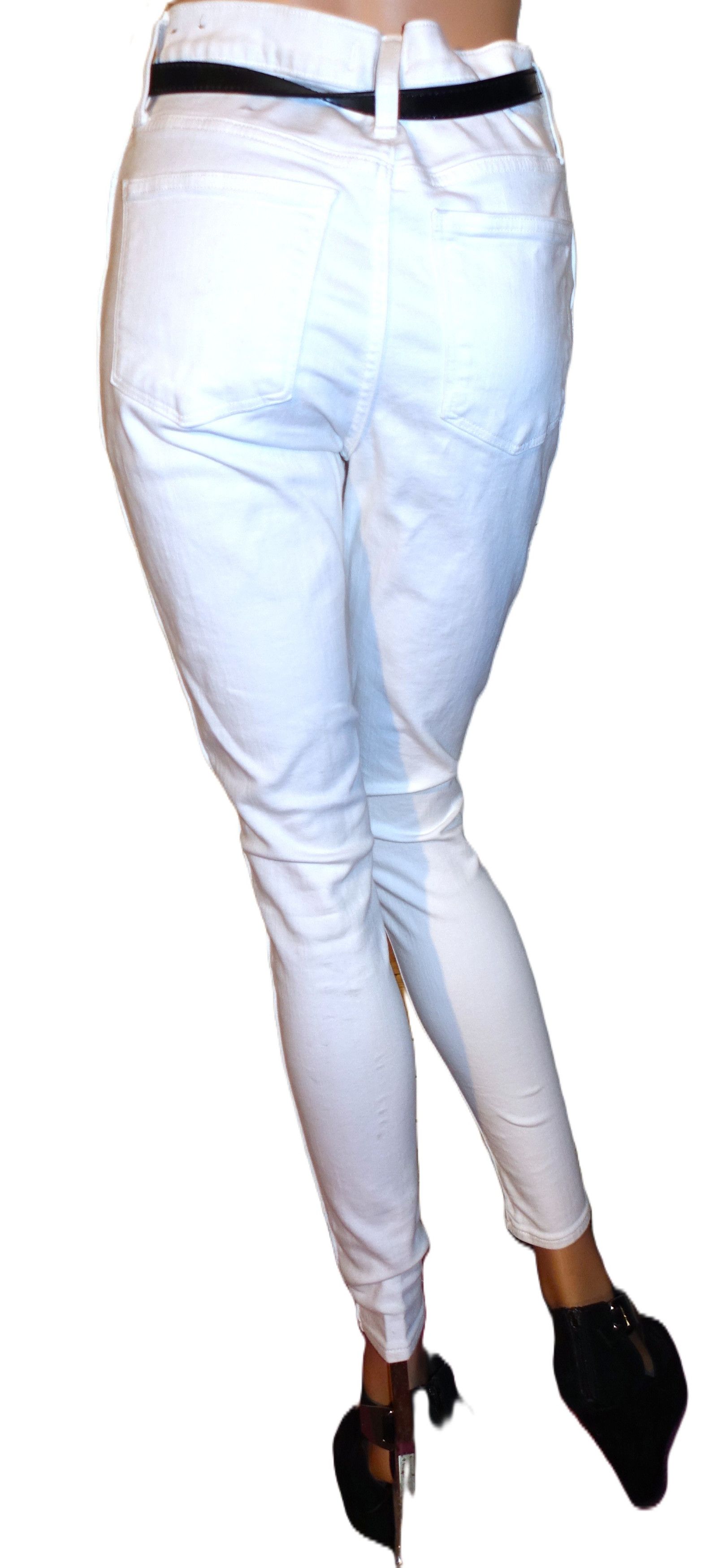 Madewell Madewell White High Rise Skinny Jeans 29 Size 29" - 5 Thumbnail