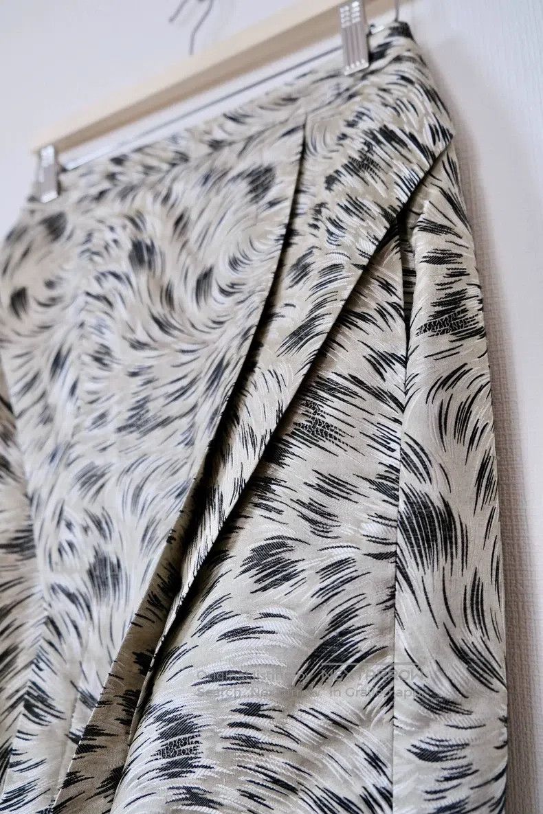 Kenzo Kenzo Artistic Line Silk Blended Vintage Half Skirt Size 25" / US 0 / IT 36 - 5 Thumbnail