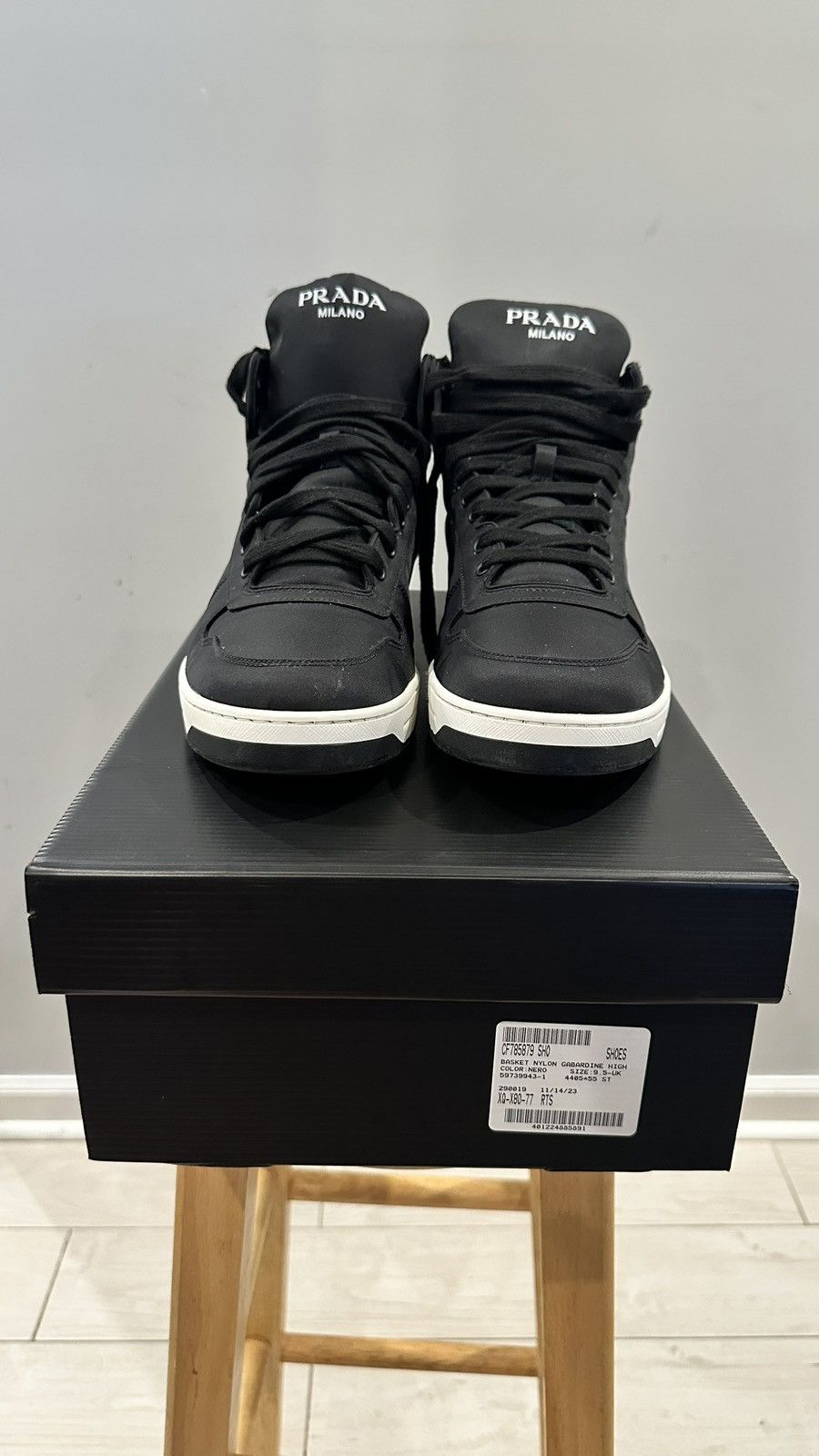 Prada Re-Nylon Gabardine High 'Black'