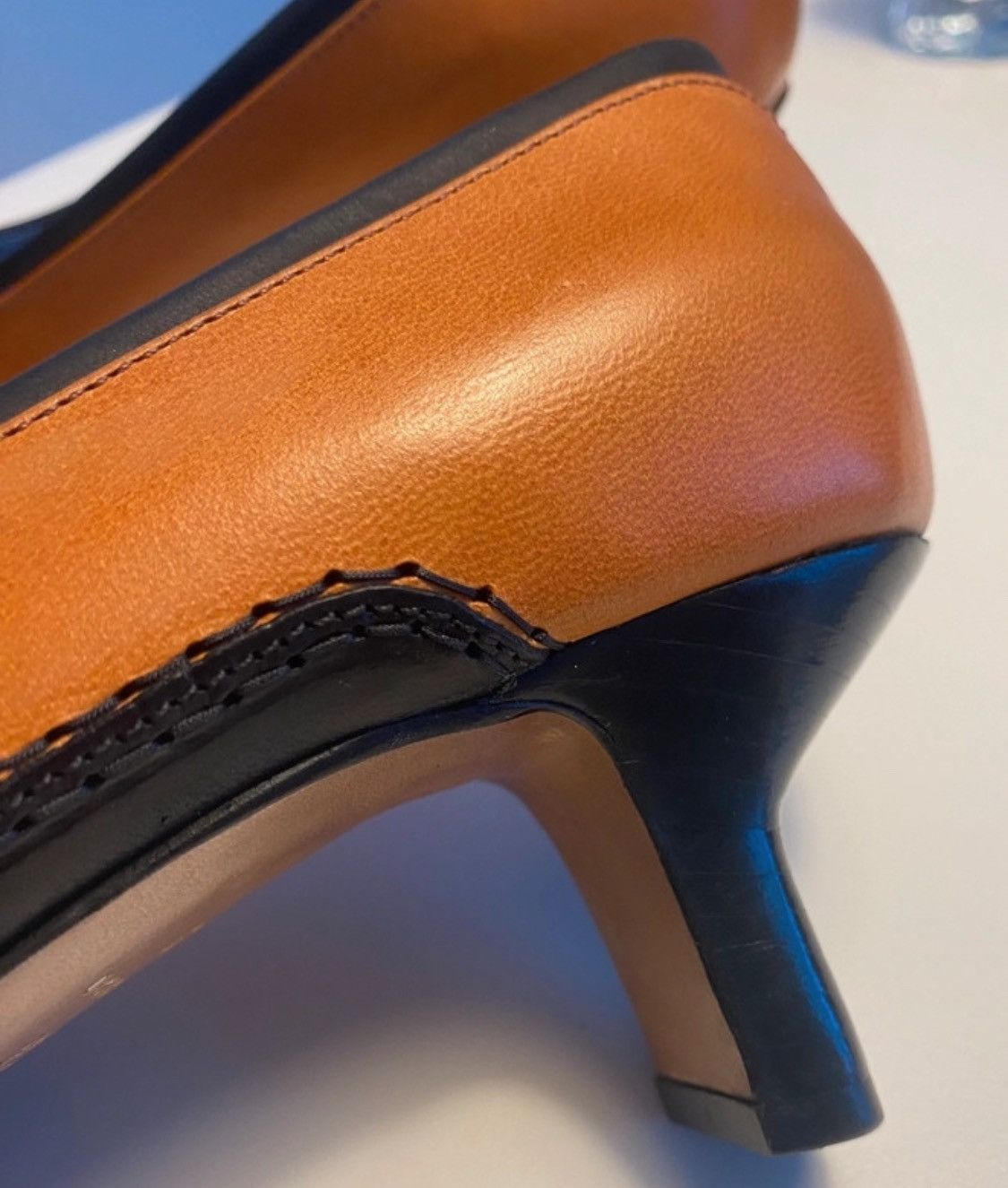 Quercioli Décolleté in leather Quercioli Size US 7 / IT 37 - 6 Thumbnail