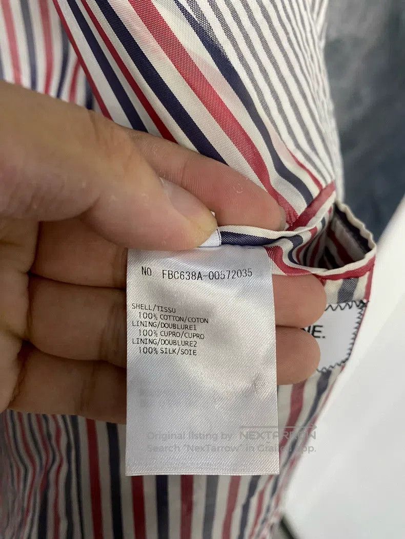 Thom Browne Thom Browne Casual Wool Bubble Cloth Jacket Size XS / US 0-2 / IT 36-38 - 5 Thumbnail
