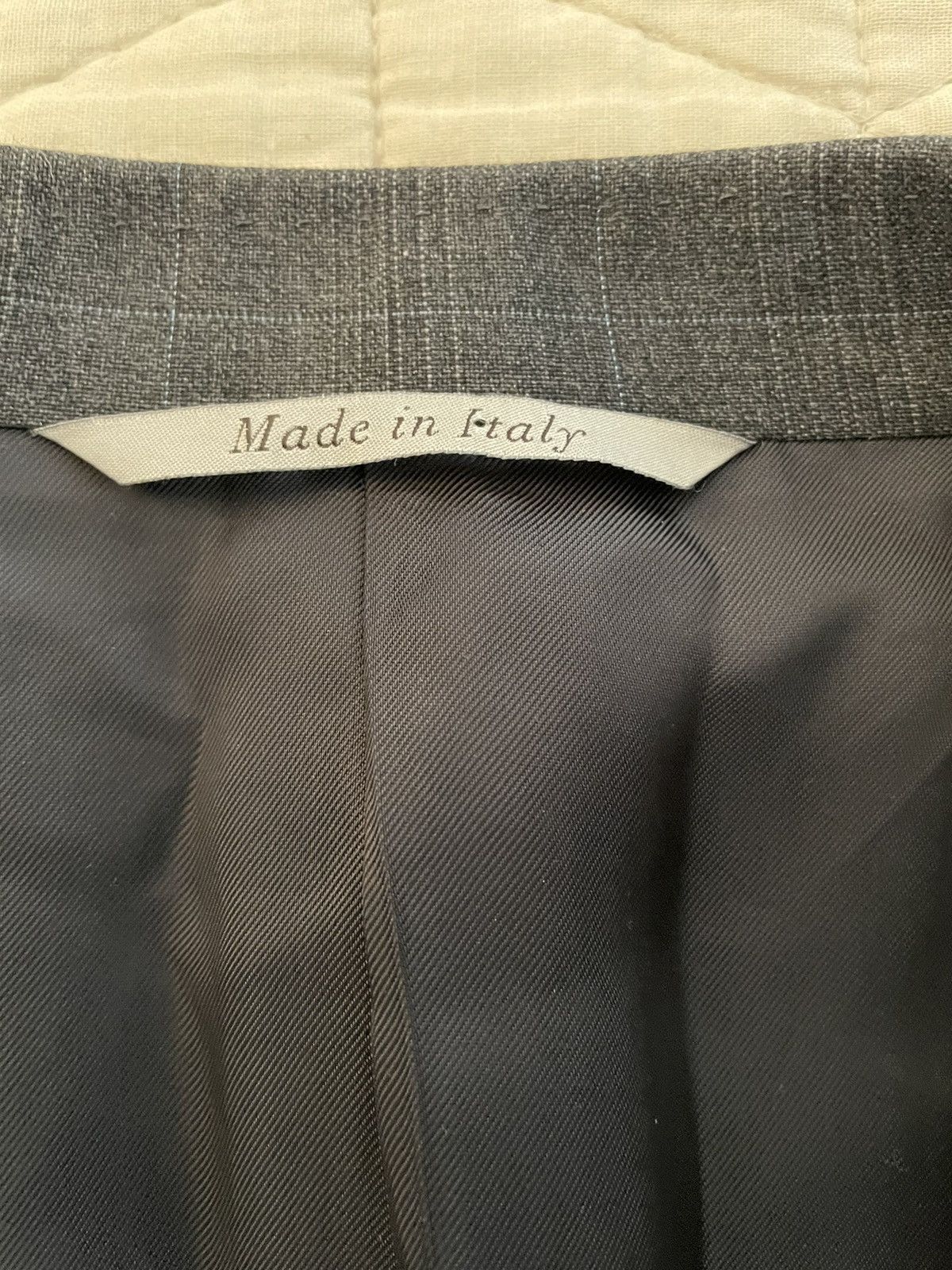 Canali Subtle Check Wool Suit Size 42L - 5 Thumbnail