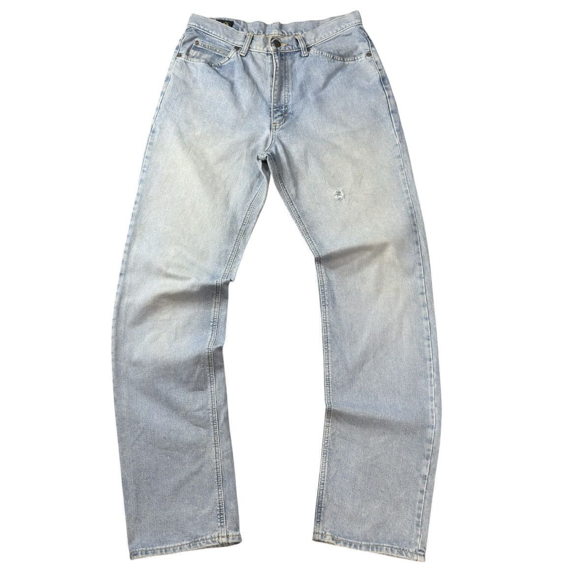 Lee × Number (N)ine Vintage Heavy Faded Washed Grunge Denim Lee Rider W32 Size US 32 / EU 48 - 1 Thumbnail