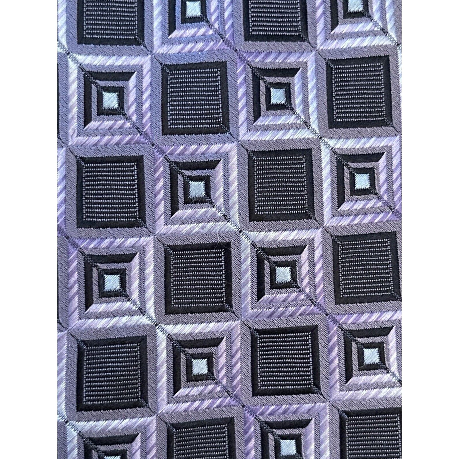 Alexander Julian Alexander Julian Colours HandMade Purple Black Polyester Size ONE SIZE - 9 Thumbnail