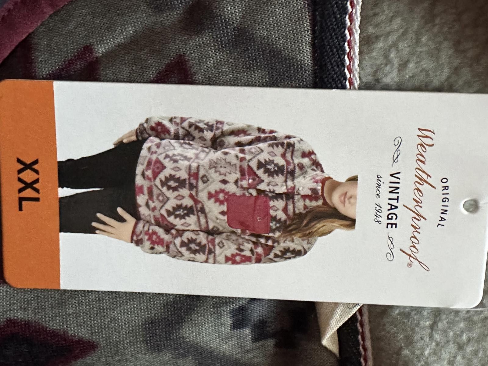 Other Weatherproof Vintage Women's XXL Pullover Fleece Jacket Size XXL / US 16-18 / IT 52-54 - 3 Thumbnail