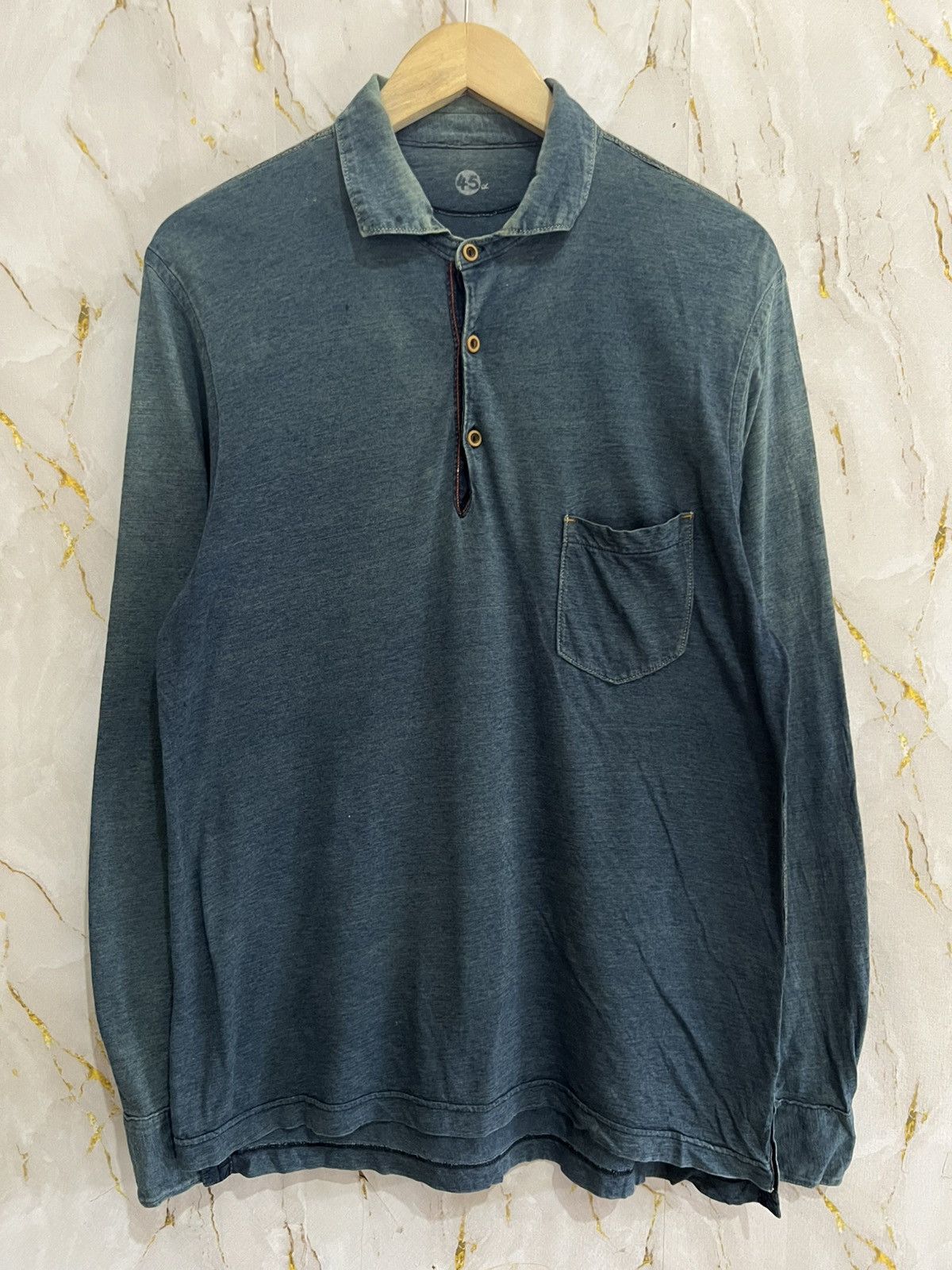 45rpm 45R (45rpm) Denim Shirt – Japanese Heritage Craftsmanship Size US M / EU 48-50 / 2 - 1 Thumbnail