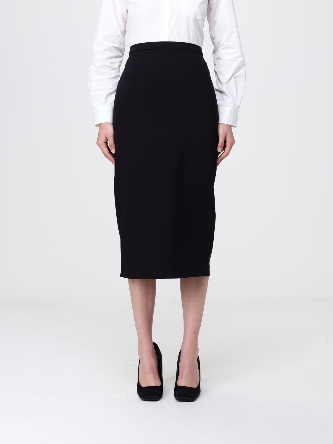 Max Mara Max Mara Skirt Woman Black Size 28" / US 6 / IT 42 - 1 Thumbnail