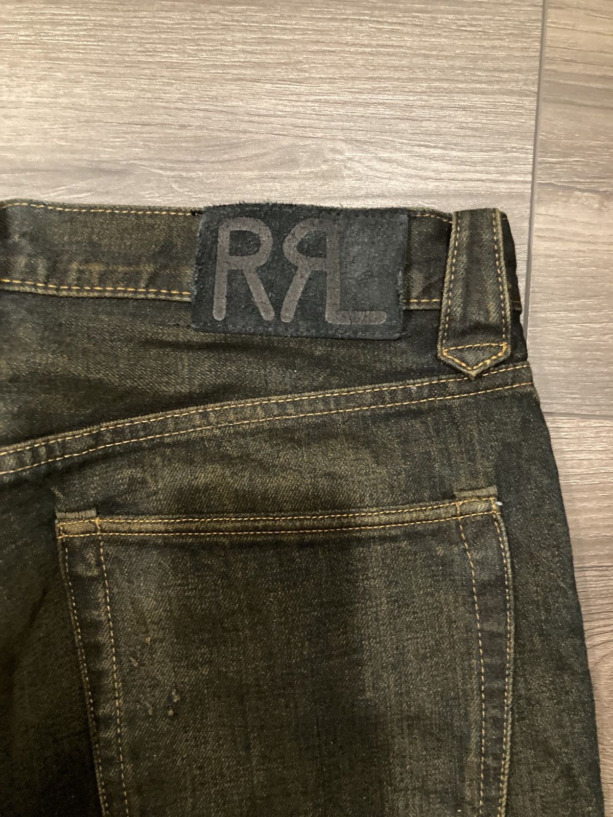 RRL Ralph Lauren RRL Distressed Western Embroidered Jeans Size US 33 - 5 Thumbnail
