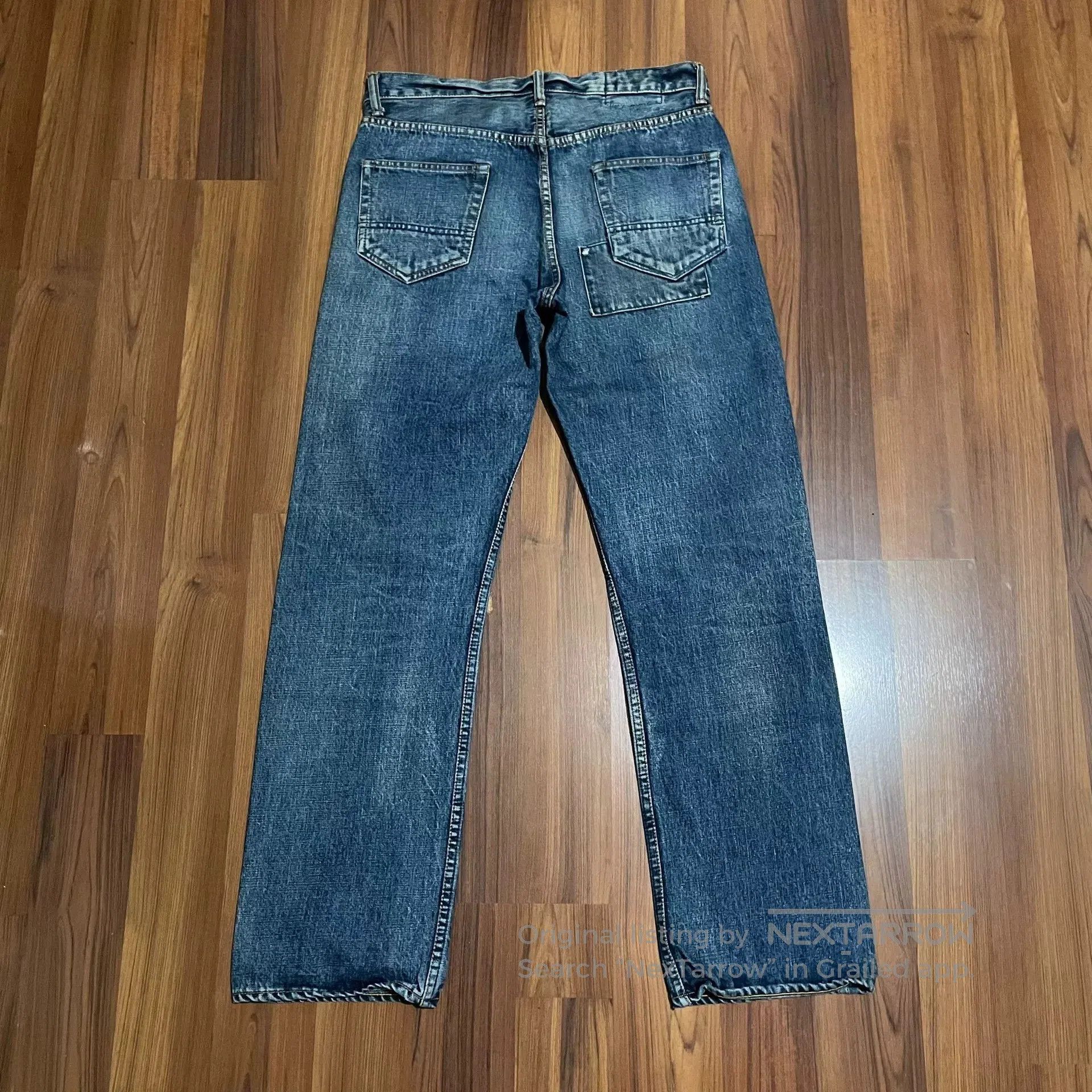 FDMTL FDMTL Sashiko Patchwork Washed Jeans. Size US 26 / EU 42 - 2 Thumbnail