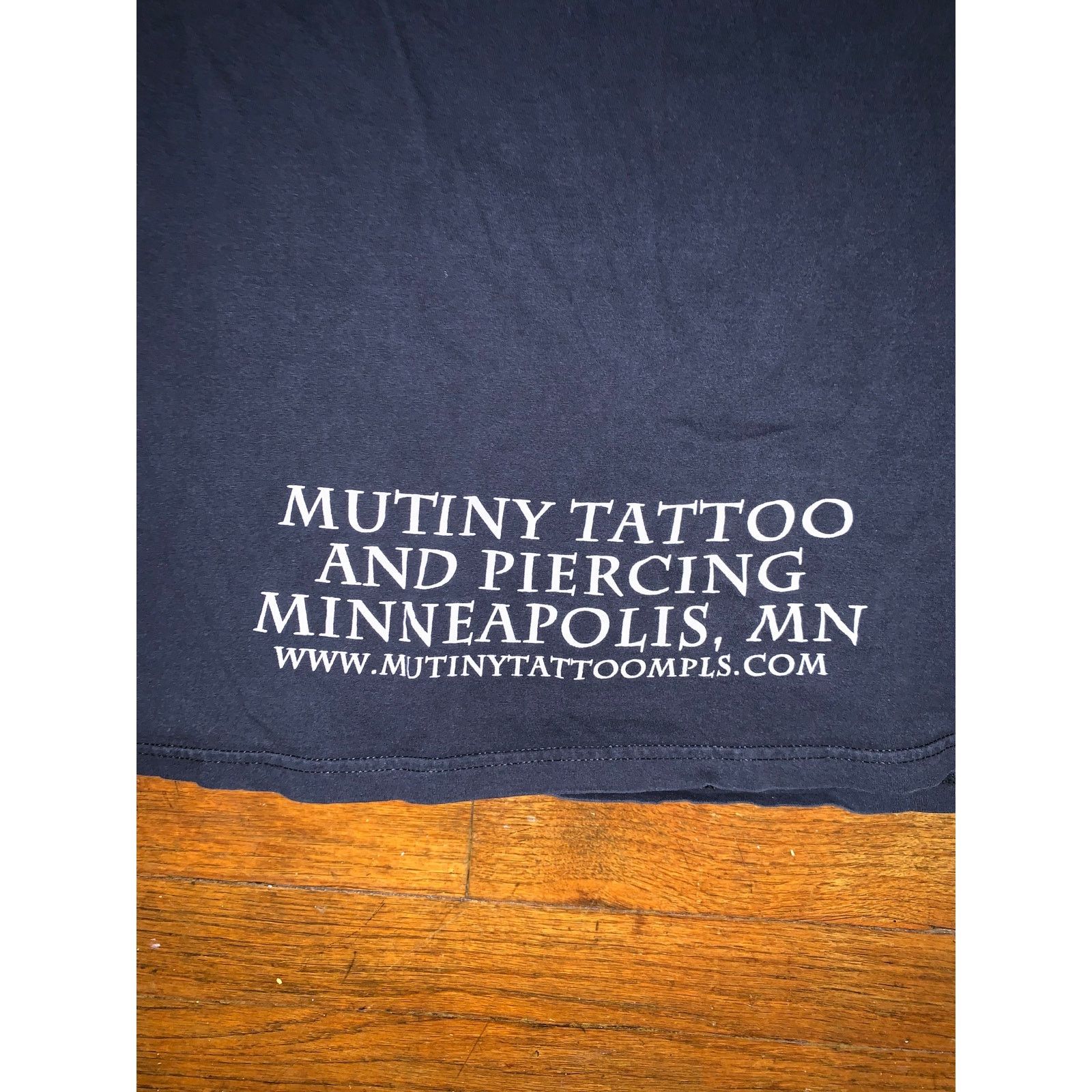 Fruit Of The Loom × Other × Vintage Gives Zero Fs Skull Graphic T Shirt XL Mutiny Tattoo Size US XL / EU 56 / 4 - 9 Thumbnail