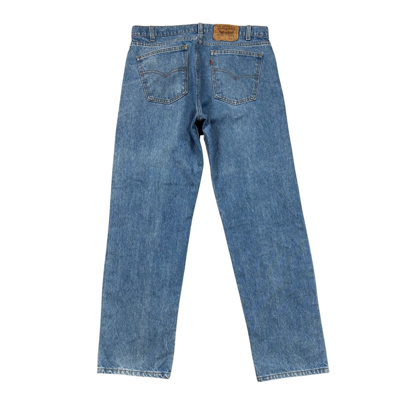 Levi's × Vintage Vintage 80s Levi's 505 Orange Tab Straight Leg Jeans 36x30 Size US 36 / EU 52 - 1 Thumbnail