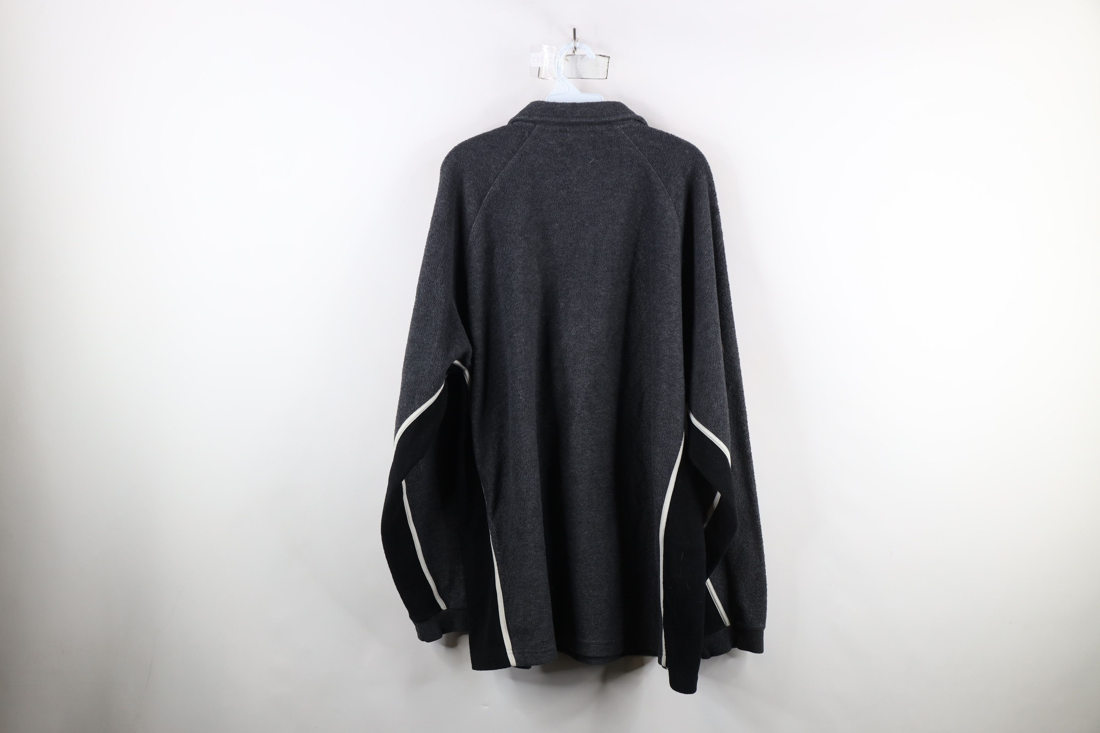 Fila × Vintage Vintage 90s Fila Spell Out Fleece Half Zip Pullover Sweater Size US XXL / EU 58 / 5 - 10 Thumbnail