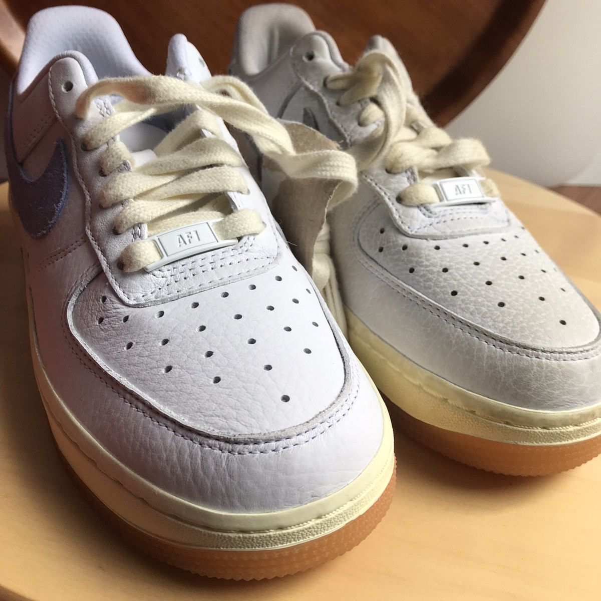 Hypebeast × Nike Nike Air Force One 07 Gumsole White cobalt bliss-Alabaster Size US 5 / EU 37 - 2 Thumbnail