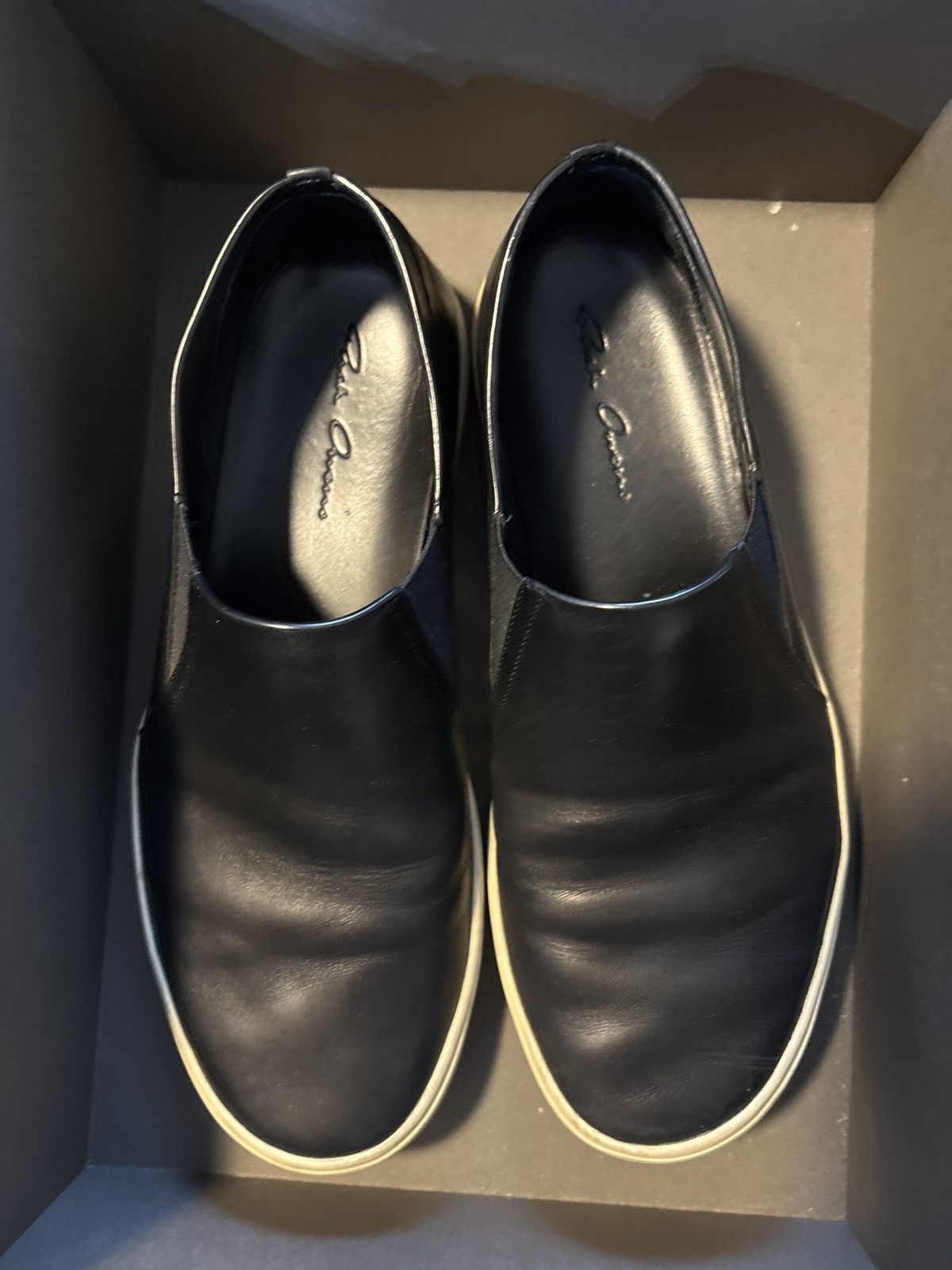Rick Owens Rick Owens leather Slip on boat Shoes Size US 9 / EU 42 - 5 Thumbnail