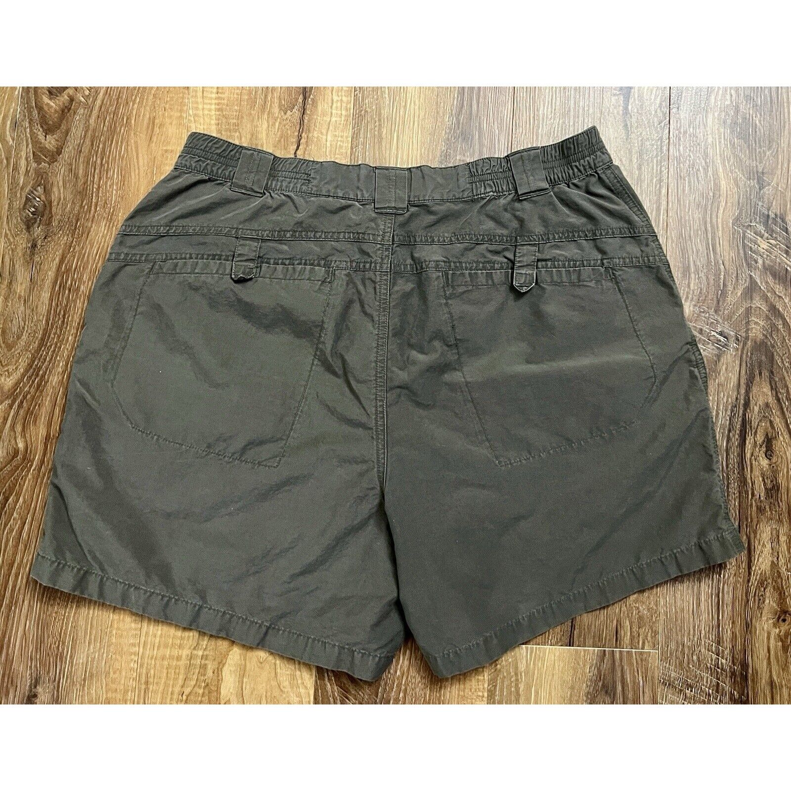 Columbia Columbia Women's Size 14 Chino Shorts 6 Brown Pockets EUC Size 36" / US 14 / IT 50 - 3 Thumbnail