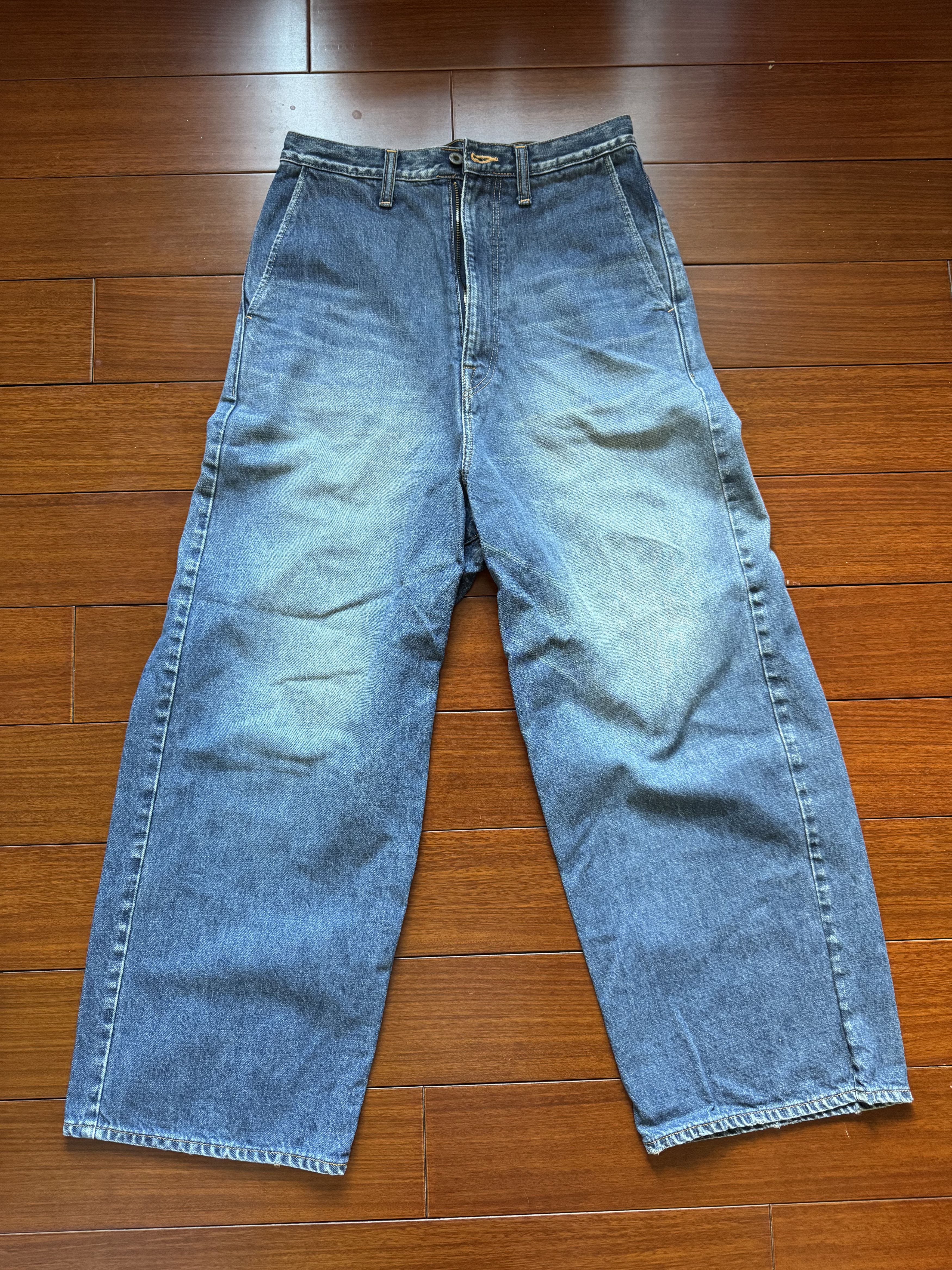 Kapital KAPITAL x KAPITAL KOUNTRY 14oz Port Baggy Denim Size US 30 / EU 46 - 1 Thumbnail