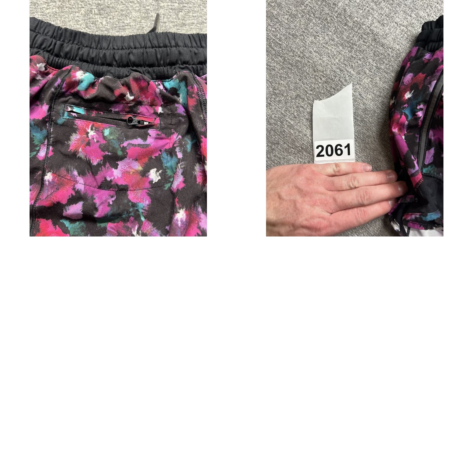 Lululemon Lululemon Hotty Hot Shorts Mini Midnight Bloom Fuchsia Floral Workout Run Size 4 Size 27" / US 4 / IT 40 - 8 Thumbnail