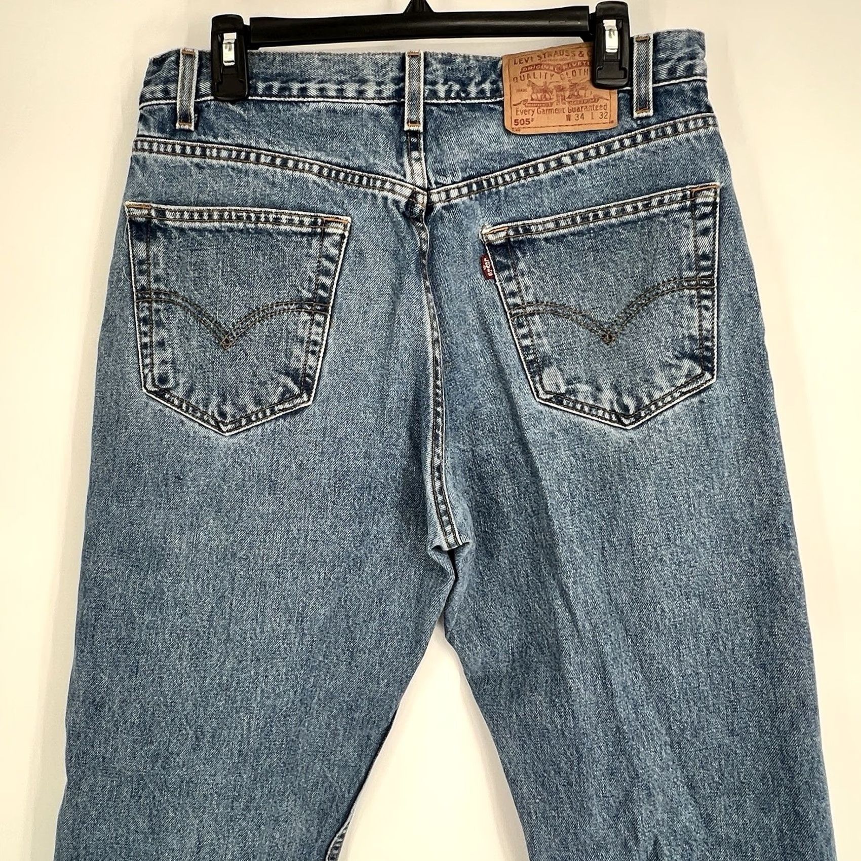 Levi's VINTAGE Levi's 505 Jeans Shirt? (Oops) Size US 34 / EU 50 - 5 Thumbnail