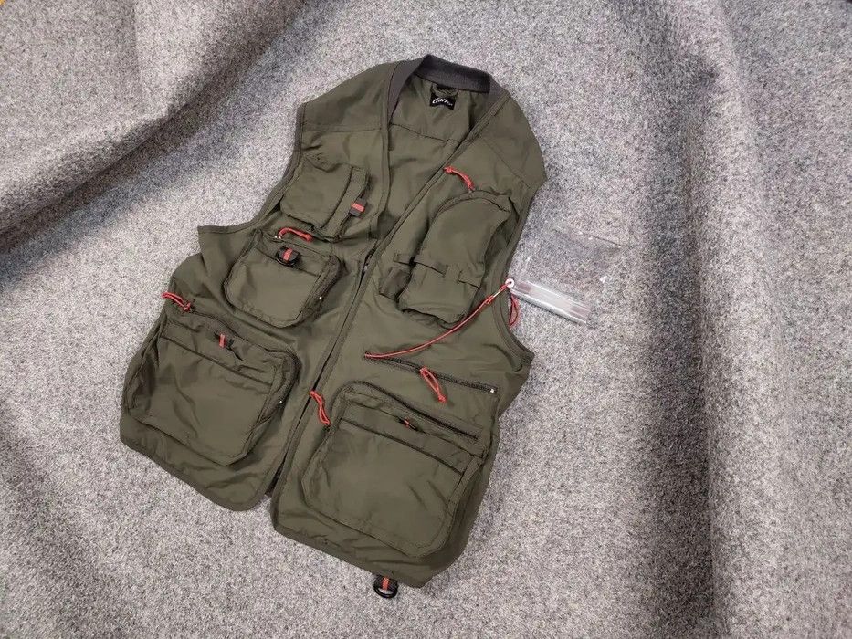 Japanese Brand Vintage 90's Military Japan Multi Pocket Zip Light Vest Size US S / EU 44-46 / 1 - 2 Thumbnail