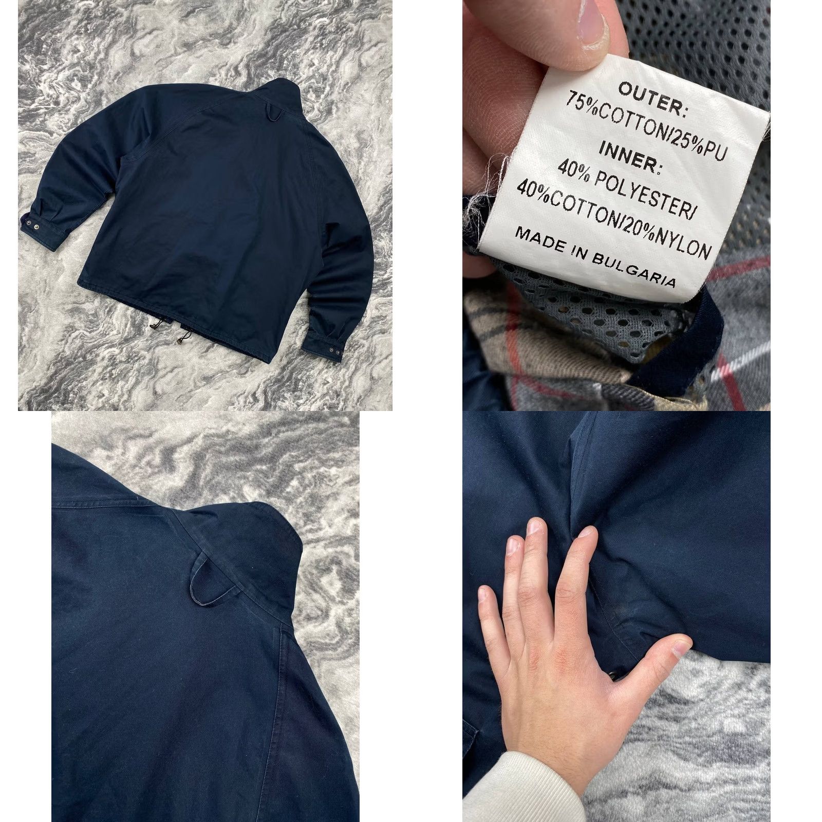 Barbour Barbour Beauleu Light Jacket Men XL Blue Quilted Cotton Zip Casual Spring Fall Size US XL / EU 56 / 4 - 10 Thumbnail