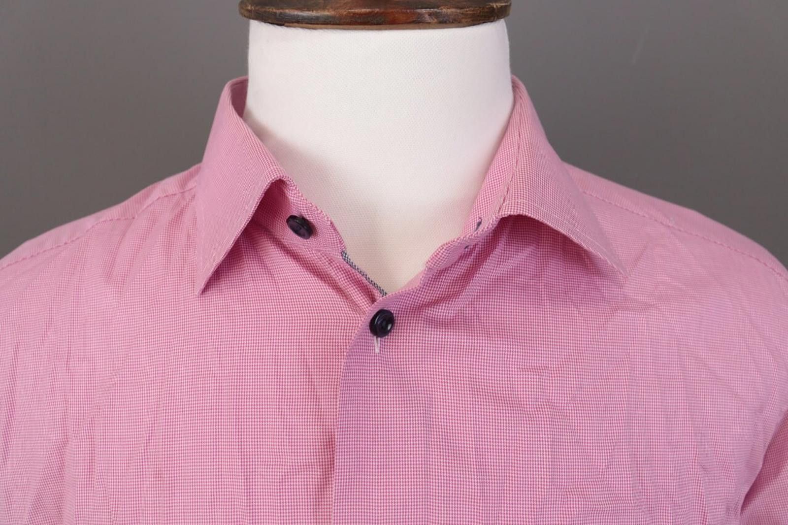 Eton Eton Contemporary Pink Luxury Shirt Size 45 / 17.75 / XXL Size US M / EU 48-50 / 2 - 3 Thumbnail