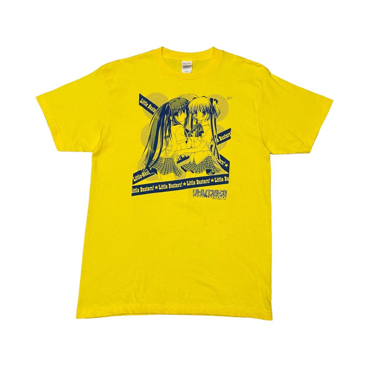 Anime RARE💥 2007 Little Busters! Visual Art’s Anime T Shirt Size US L / EU 52-54 / 3 - 1 Thumbnail