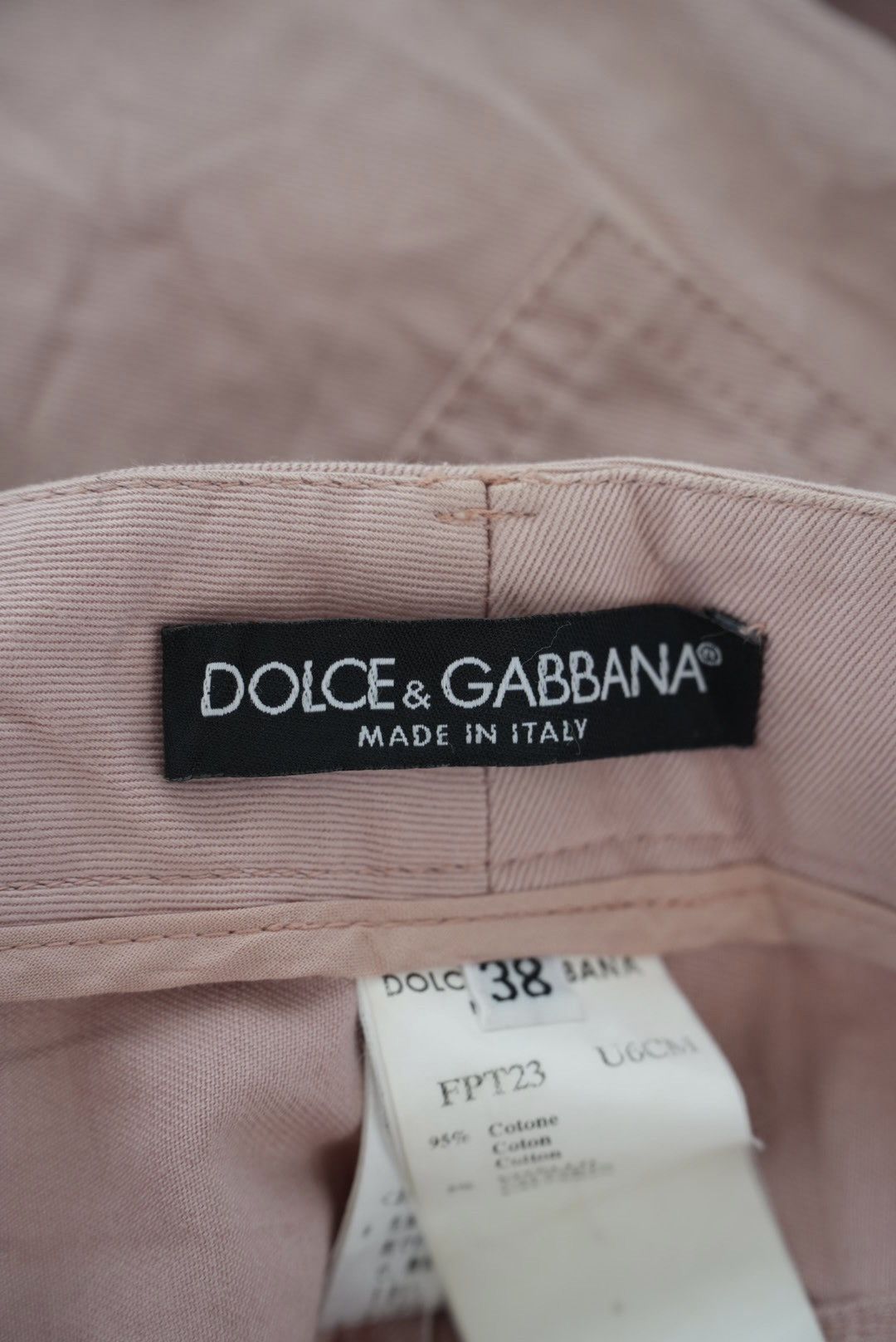 Dolce & Gabbana Dolce & Gabbana S/S 2003 “Sex & Love” Pink Bondage Pants Size 26" / US 2 / IT 38 - 6 Thumbnail
