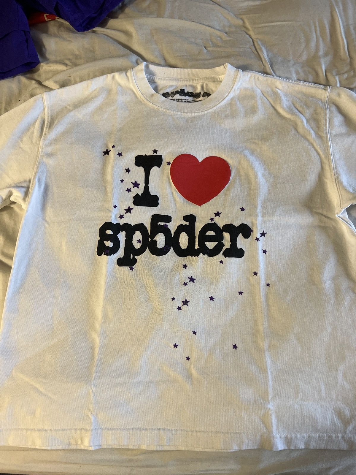 Spider Worldwide I love sp5der tee | Grailed