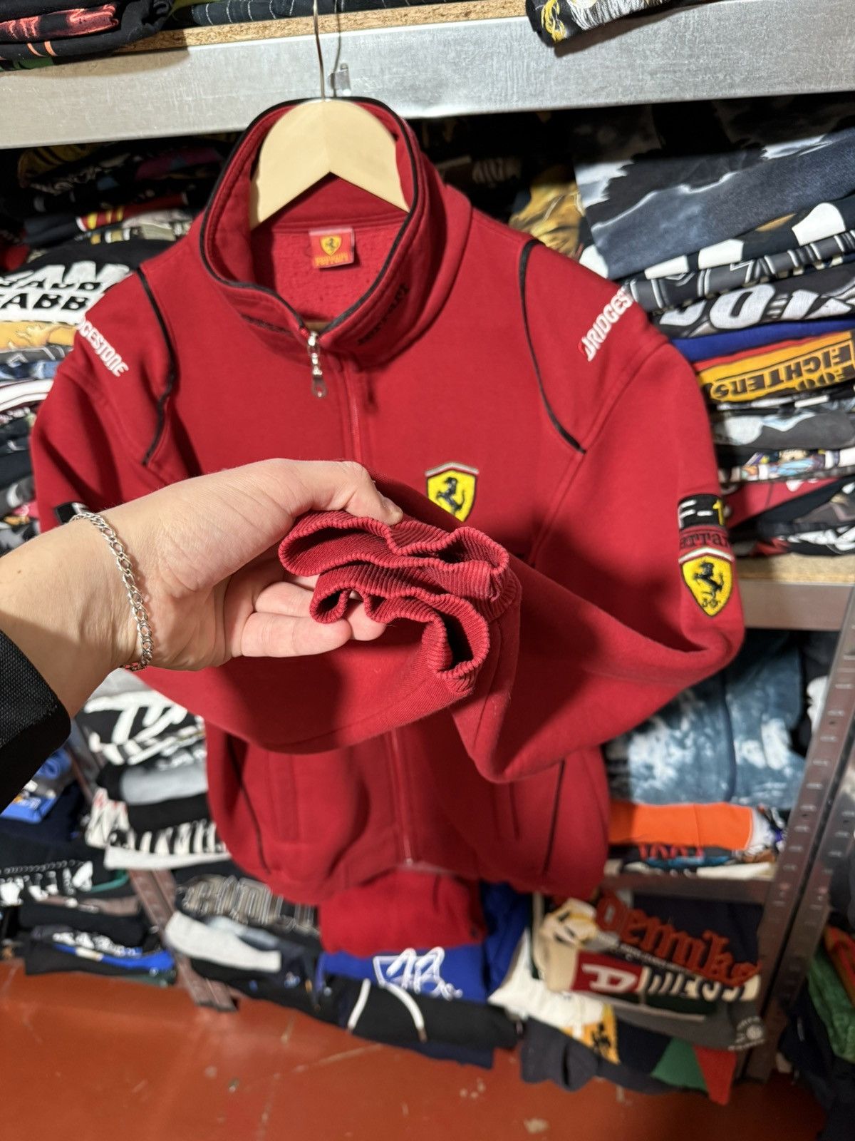 Formula 1 Rare Formula 1 F1 Puma Ferrari Full Zip Jacket Y2K Hype Size US L / EU 52-54 / 3 - 11 Thumbnail