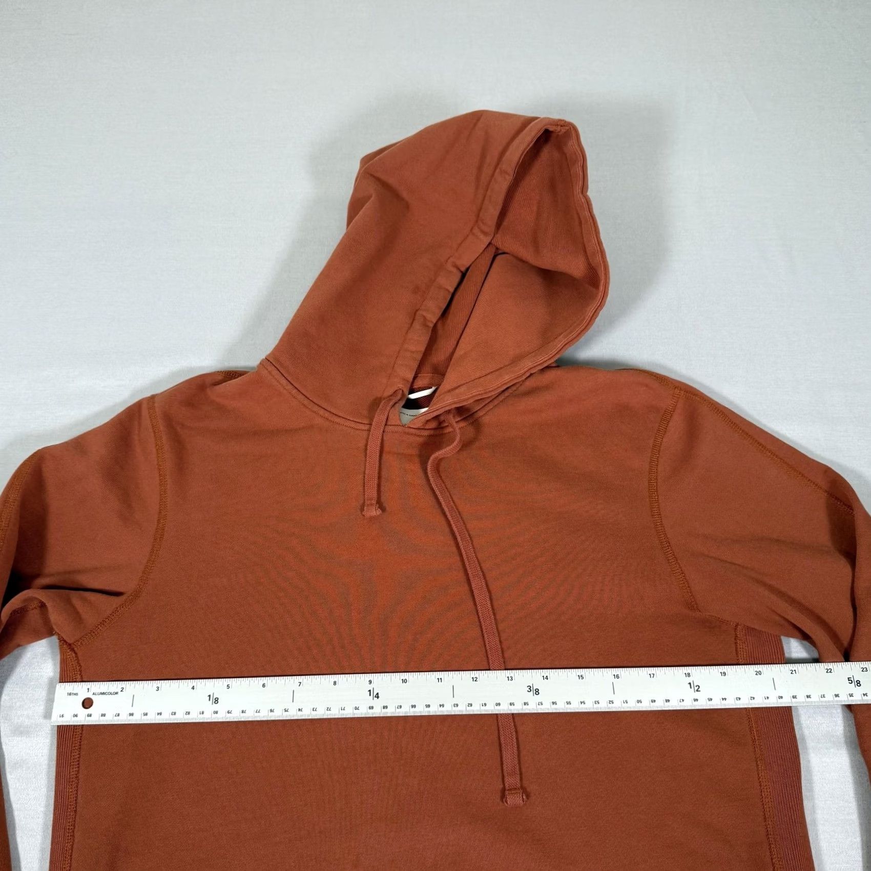 Reigning Champ Reigning Champ Hoodie Mens M Regular Solid Brown Cotton Knit Front Kangaroo Pocket Hooded Sweatshirt Pullover Size US M / EU 48-50 / 2 - 7 Thumbnail