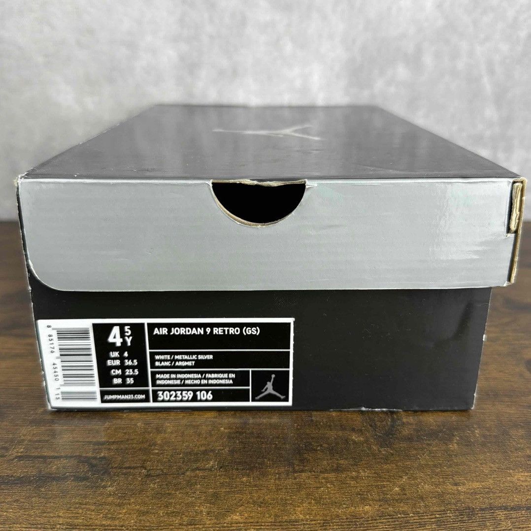 Jordan Brand Air Jordan 9 Retro 25th Anniversary Sz 4.5 GS 6W 302359-106 Size US 6 / IT 36 - 8 Thumbnail