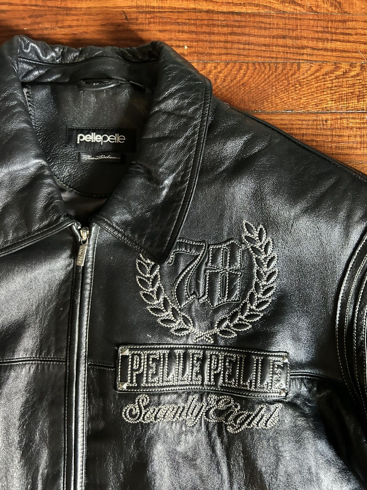 Pelle Pelle Pelle Pelle World Tour Marc Buchanan Leather Jacket Size US XL / EU 56 / 4 - 3 Thumbnail